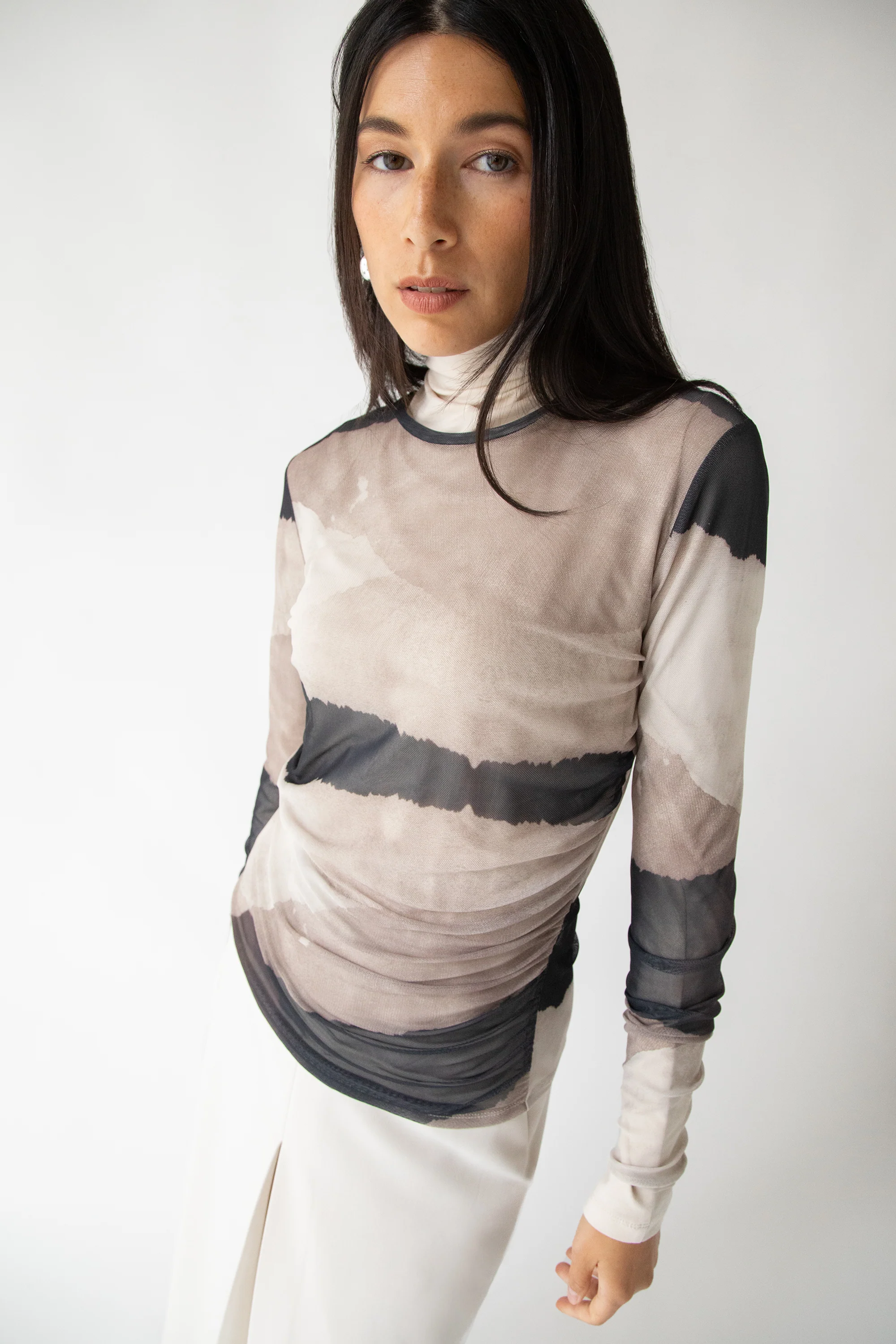 MESH LONG SLEEVE TOP - Image 6