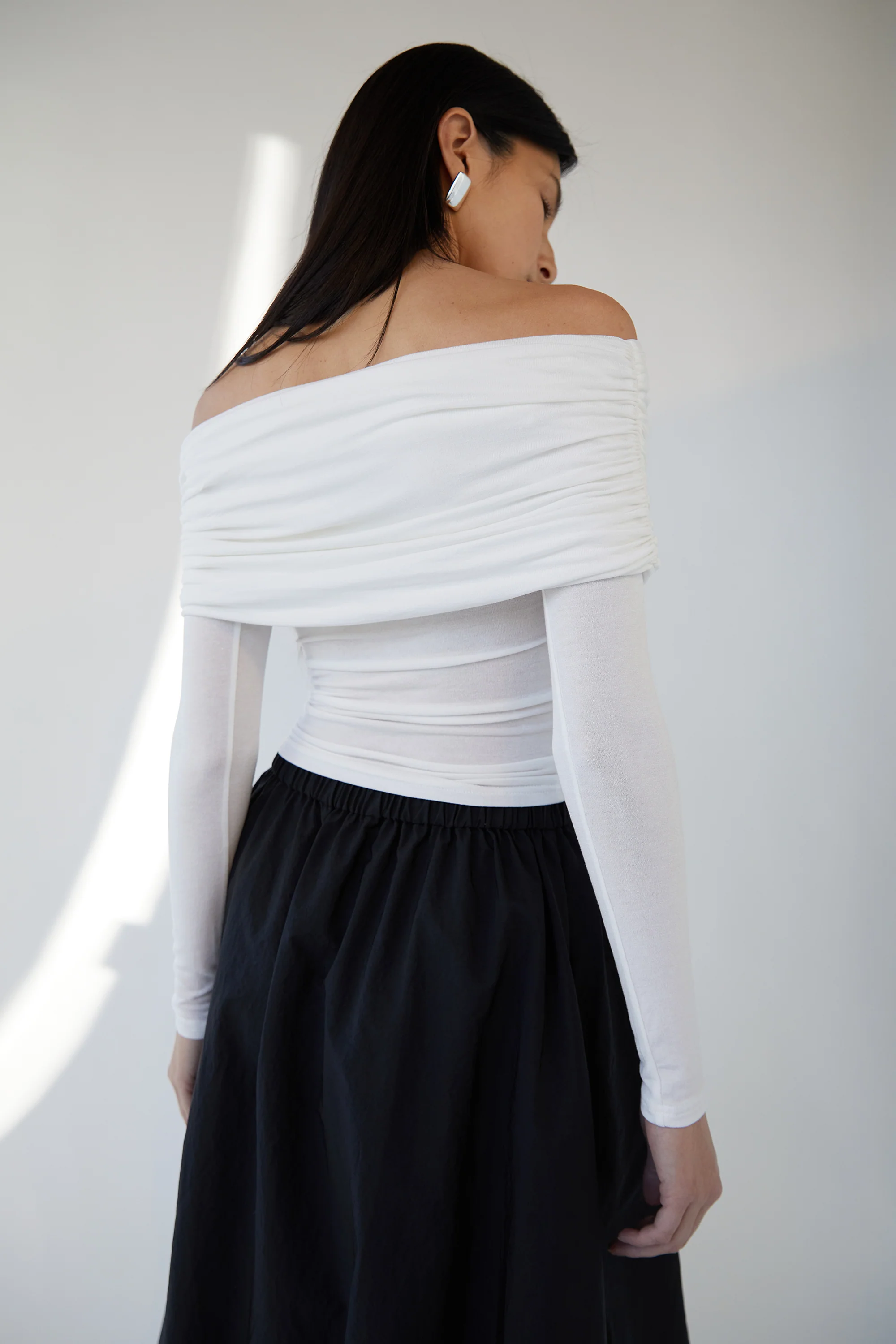 OFF THE SHOULDER FOLD-OVER TOP - Image 4