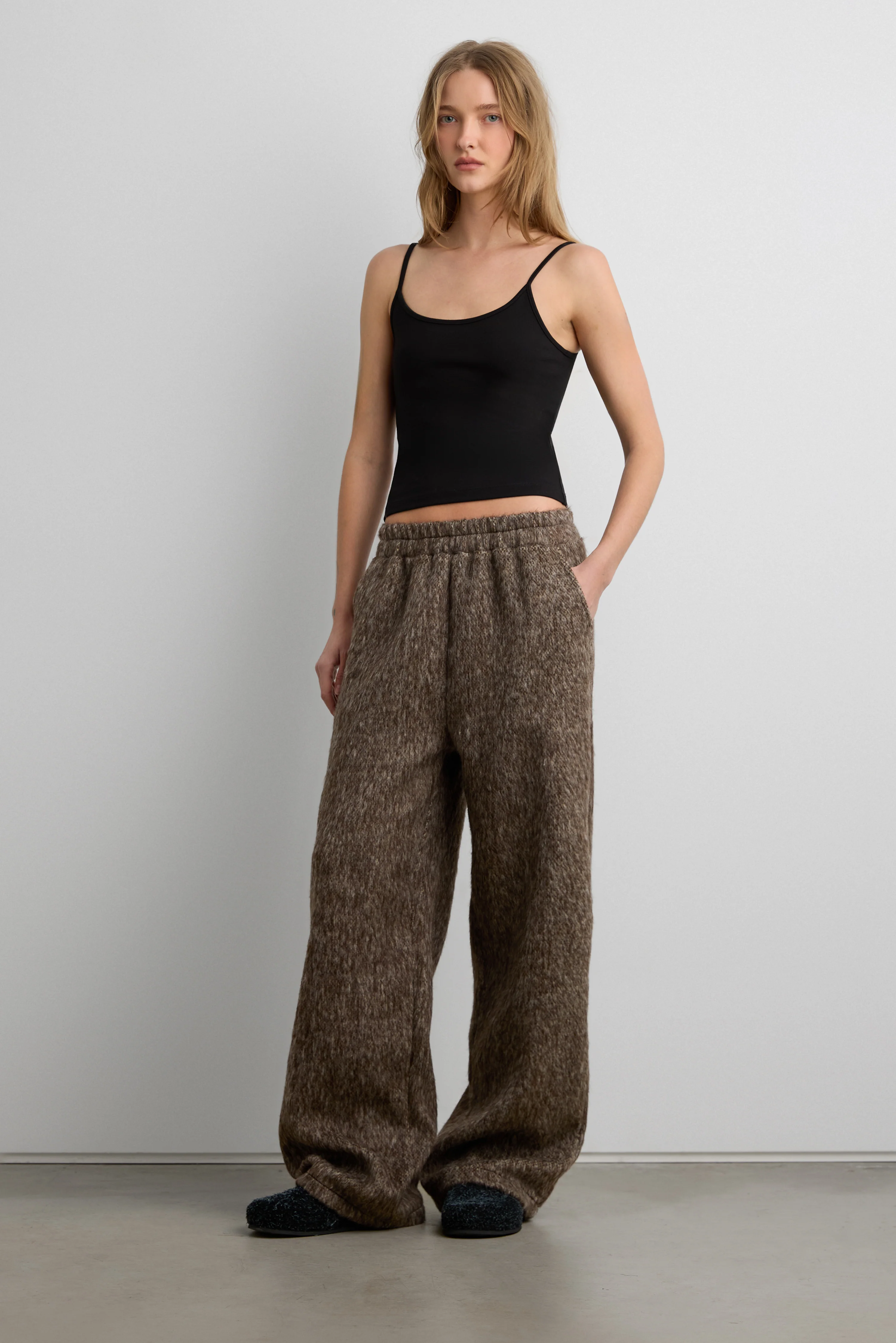 MARLED ELASTIC WAISTBAND PANT - Image 2