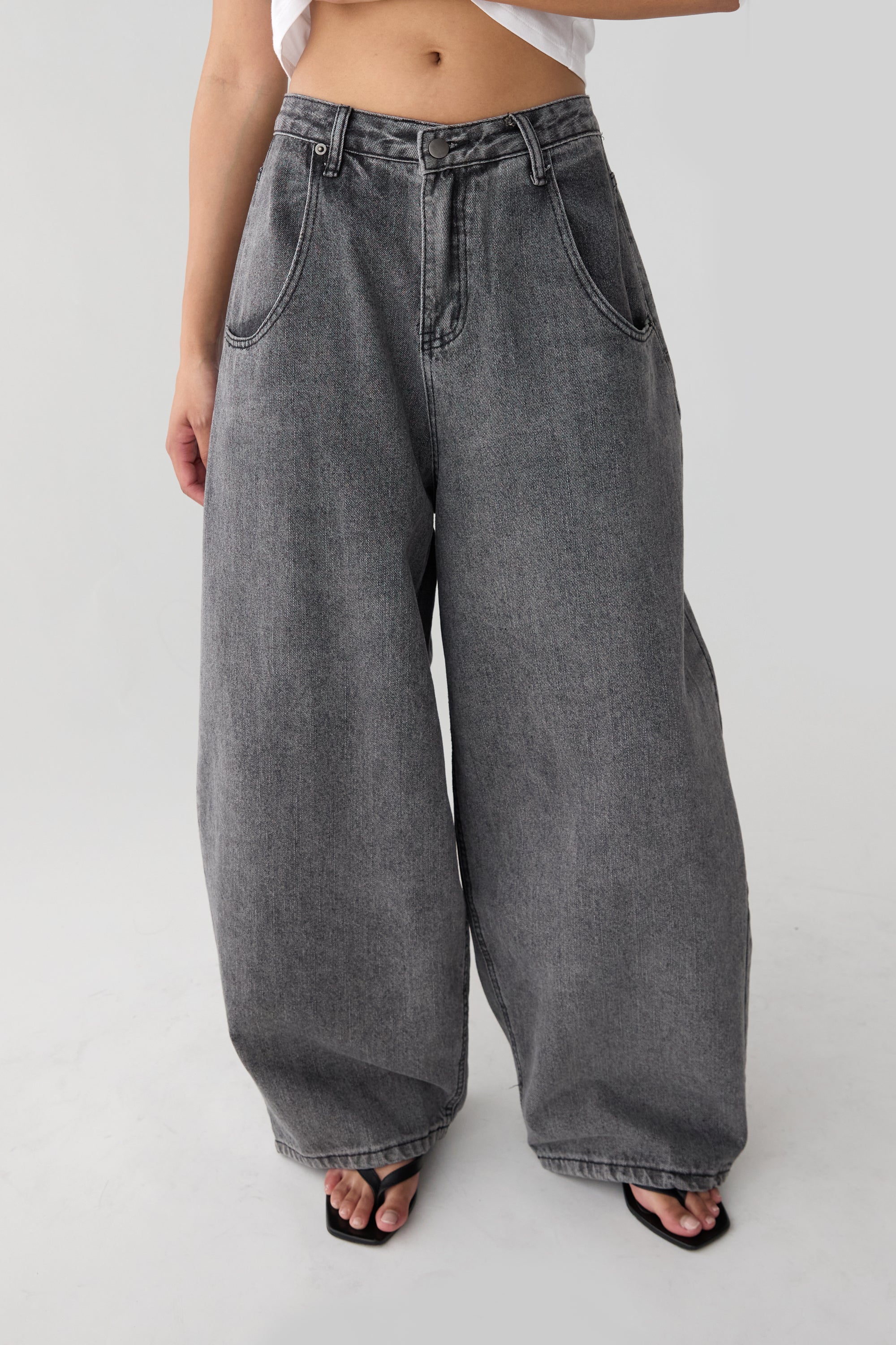 MEGA CURVE LEG DENIM JEAN - Image 2