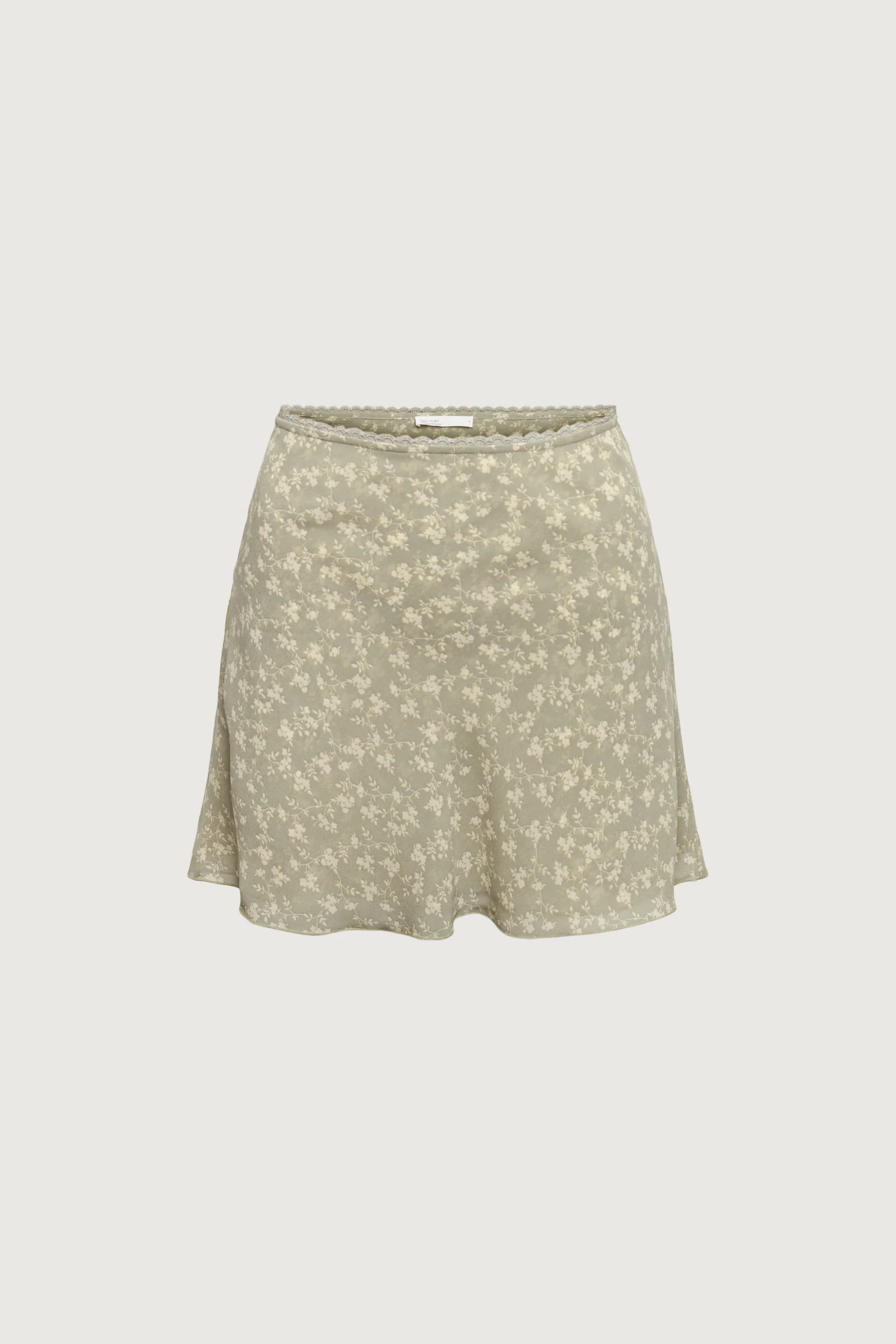 MINI FLORAL SKIRT - Image 2