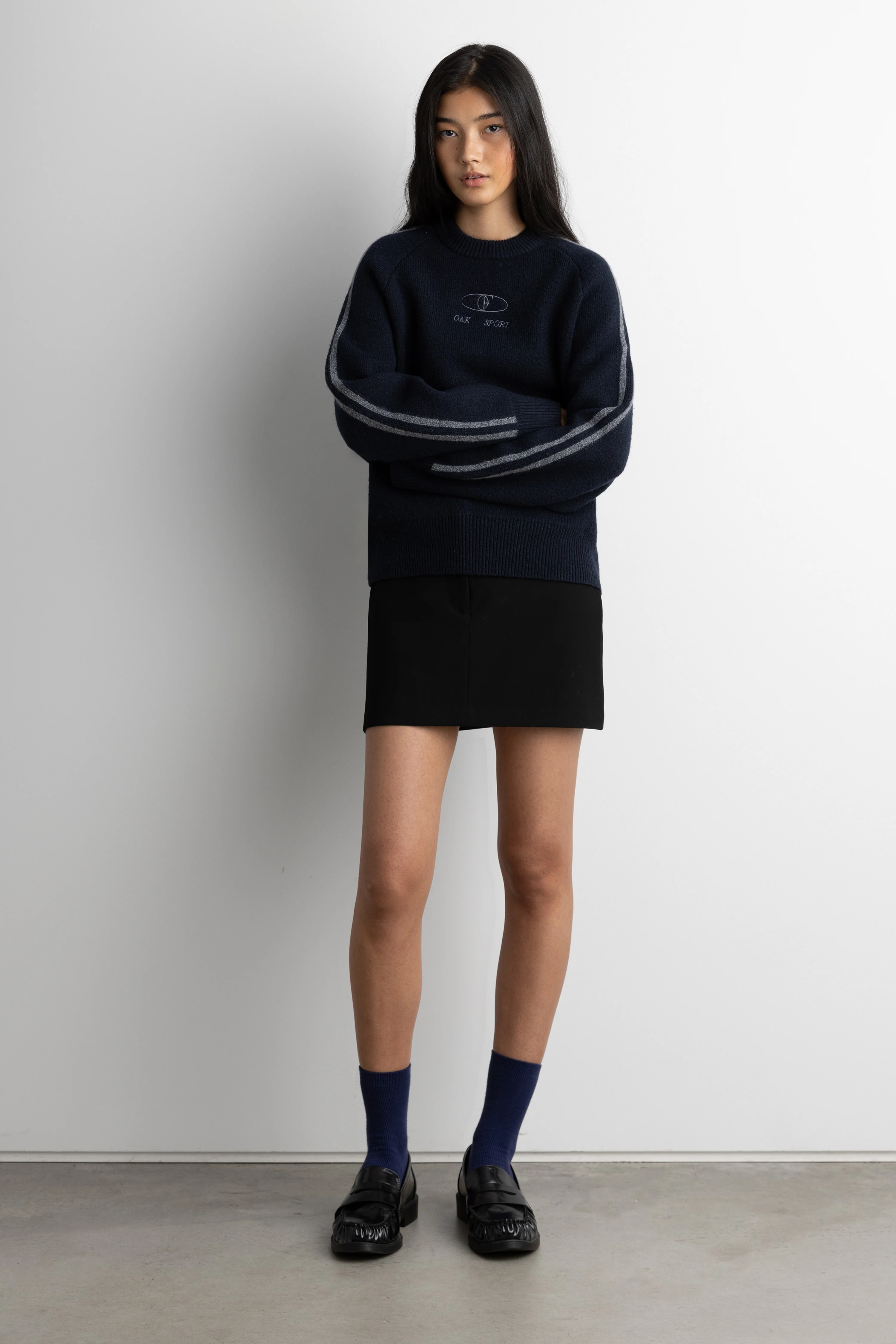 EMBROIDERED OAK SPORT SWEATER - Image 3
