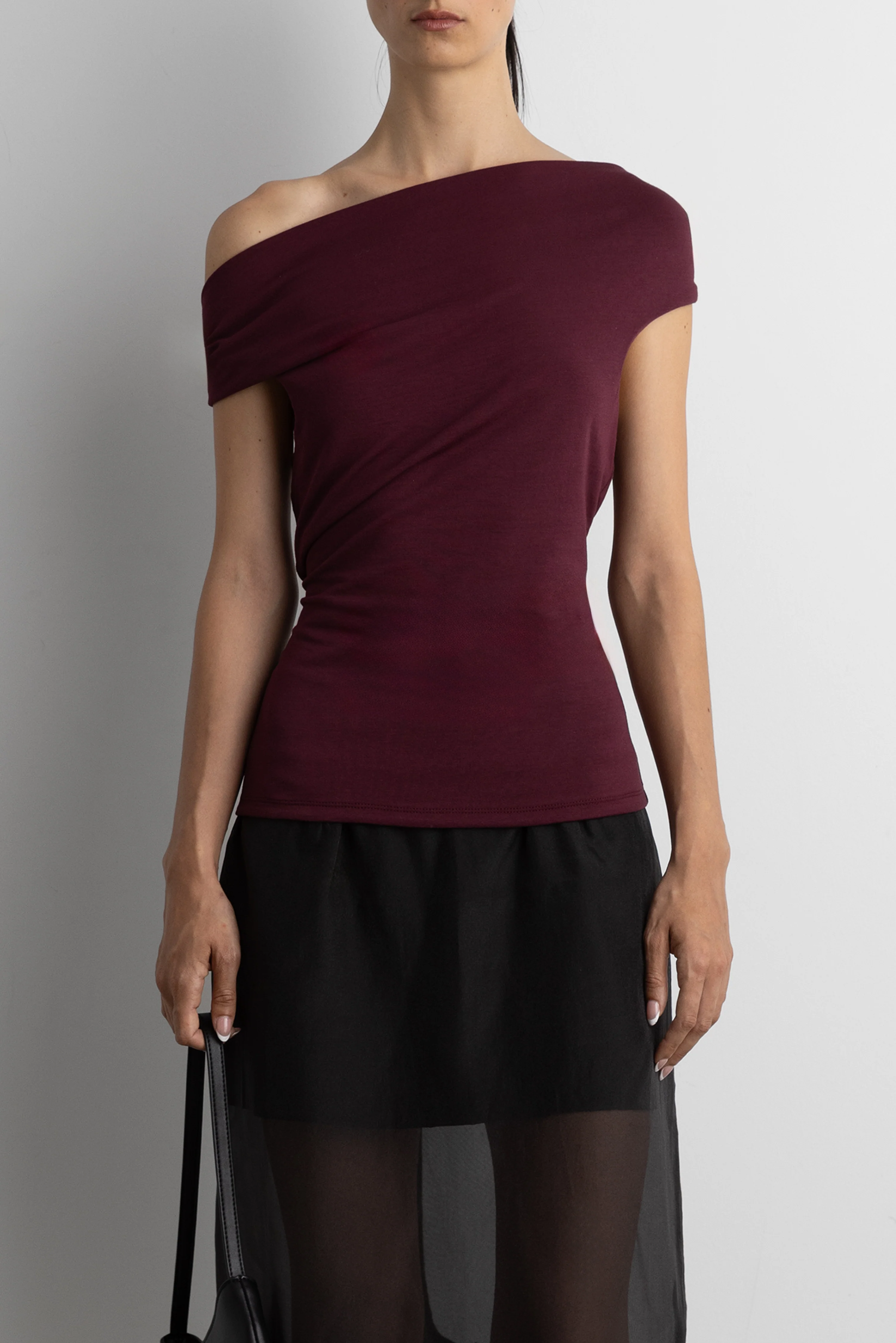 OFF SHOULDER KNIT TOP - Image 8