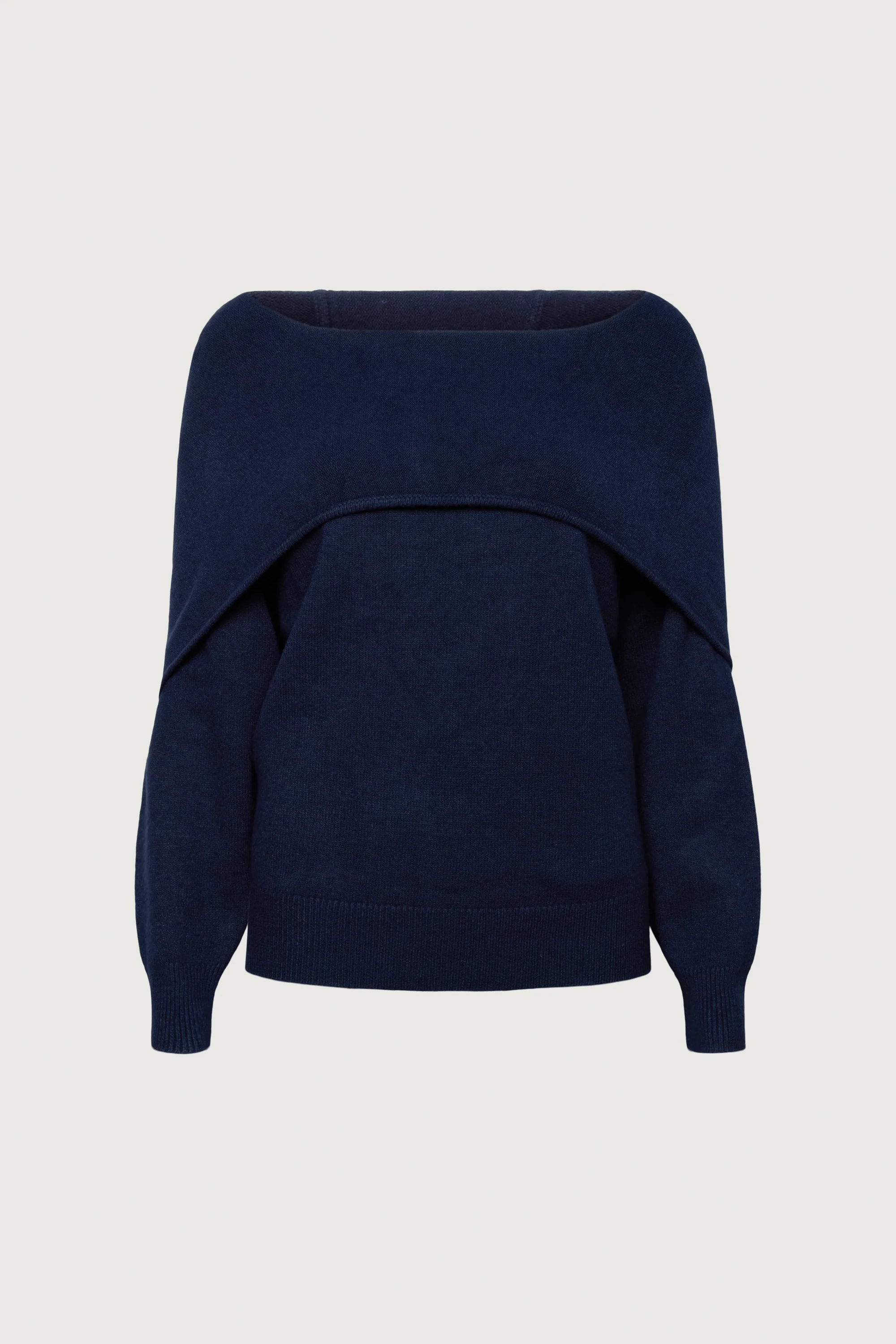 OFF THE SHOULDER SLOUCHY SWEATER HOODIE - Image 7