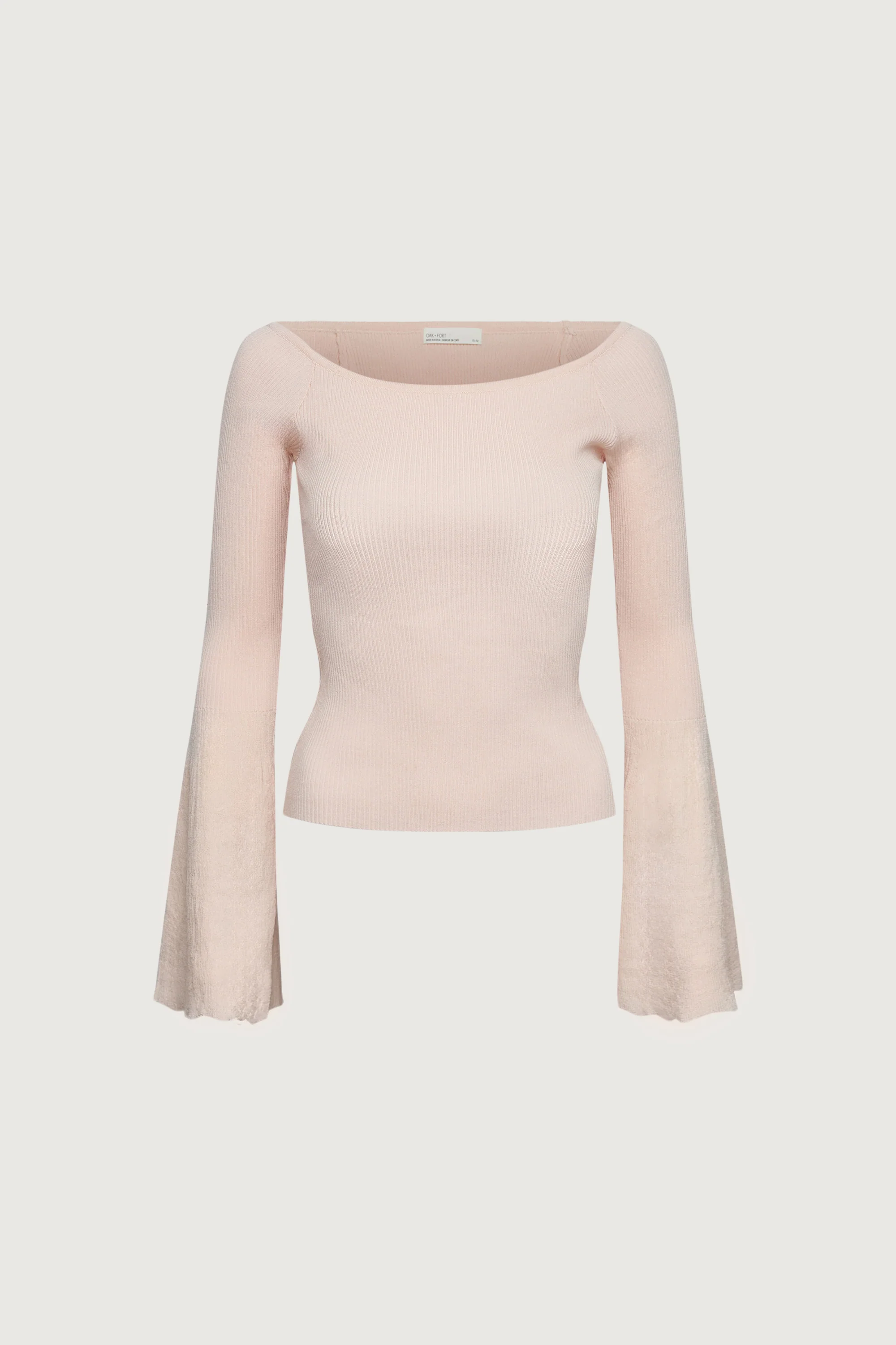 OFF THE SHOULDER TRUMPET SLEEVE TOP - Image 6