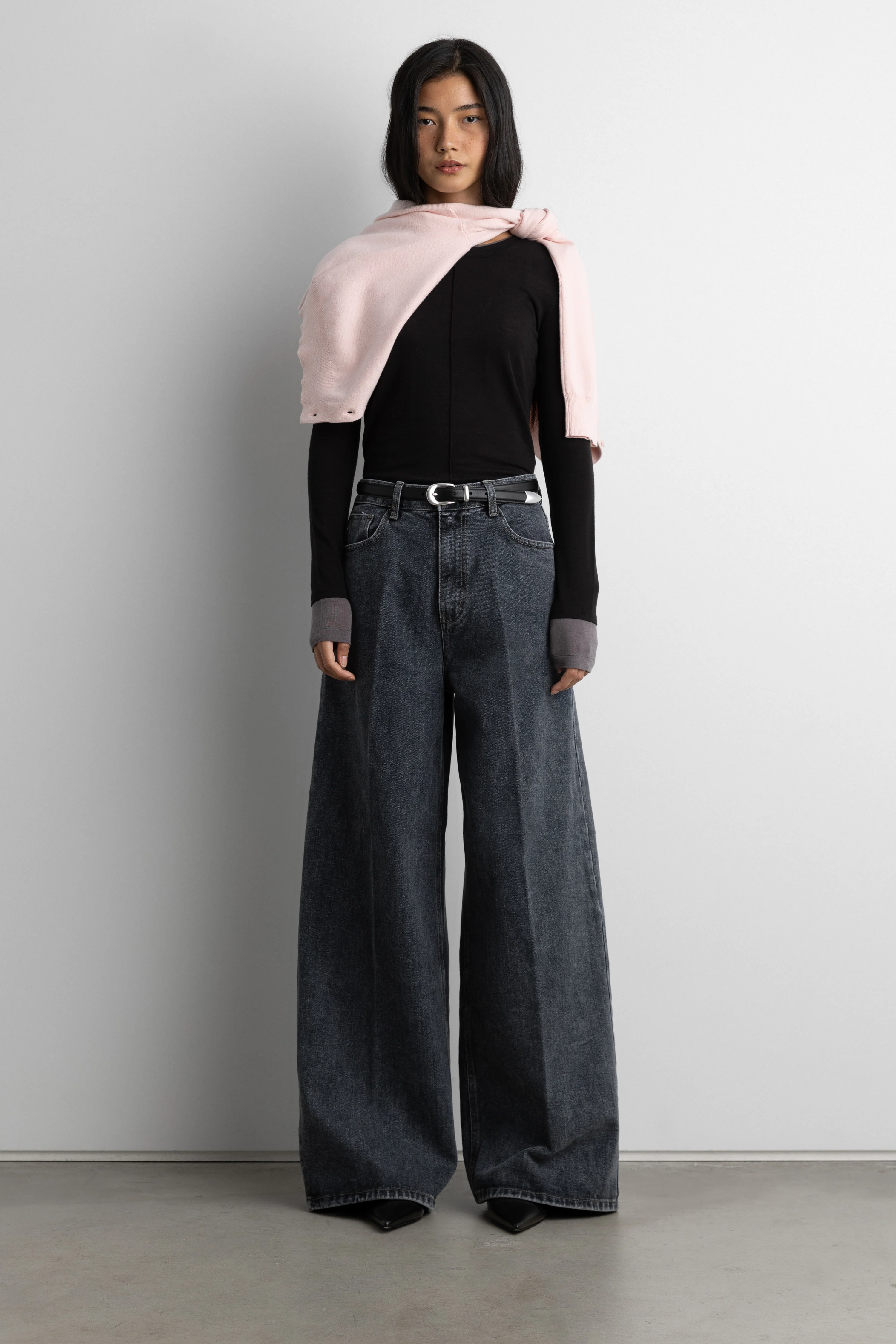 HIGH-RISE WIDE LEG JEAN - Image 5