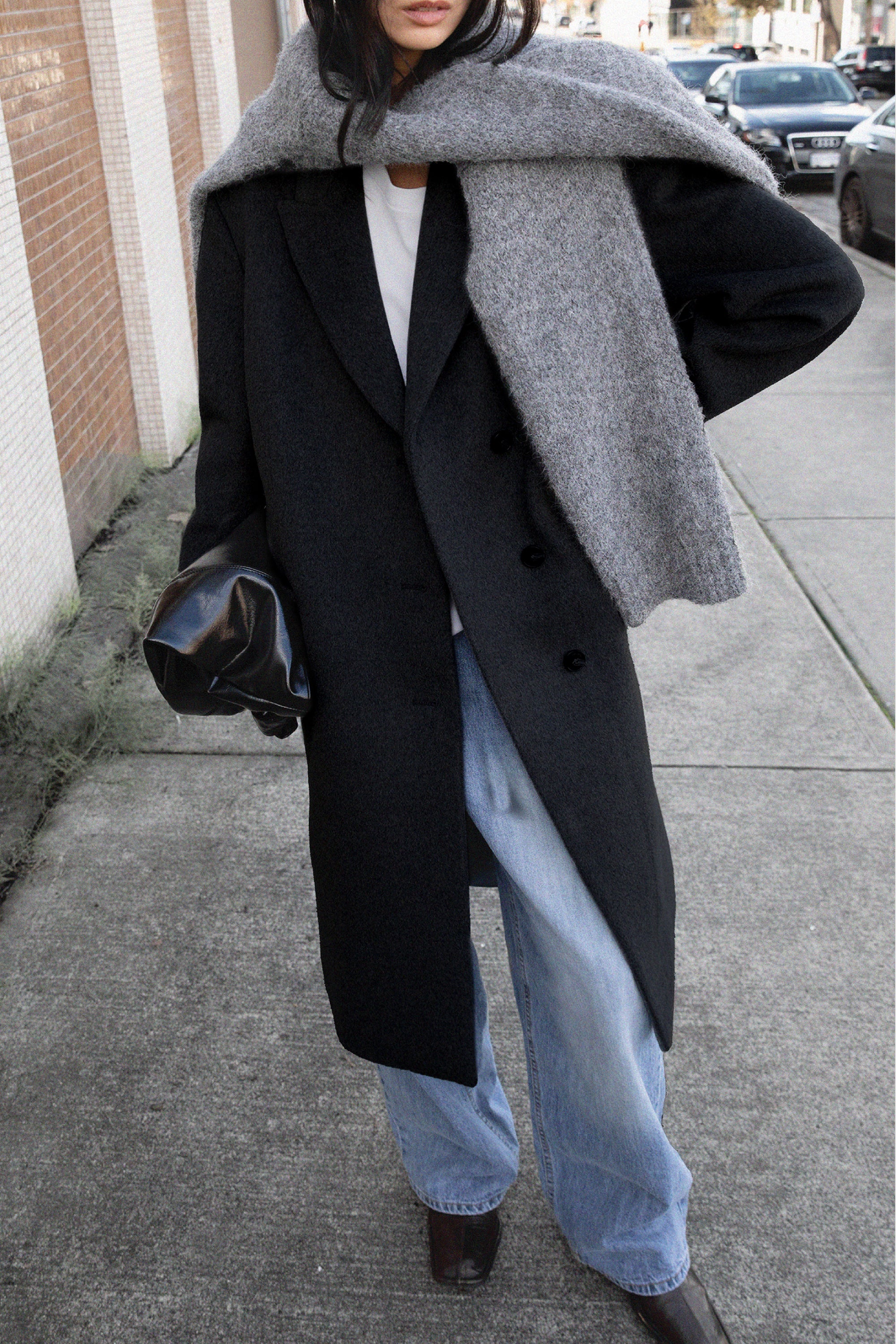 OVERSIZED WOOL-BLEND COAT - Image 9