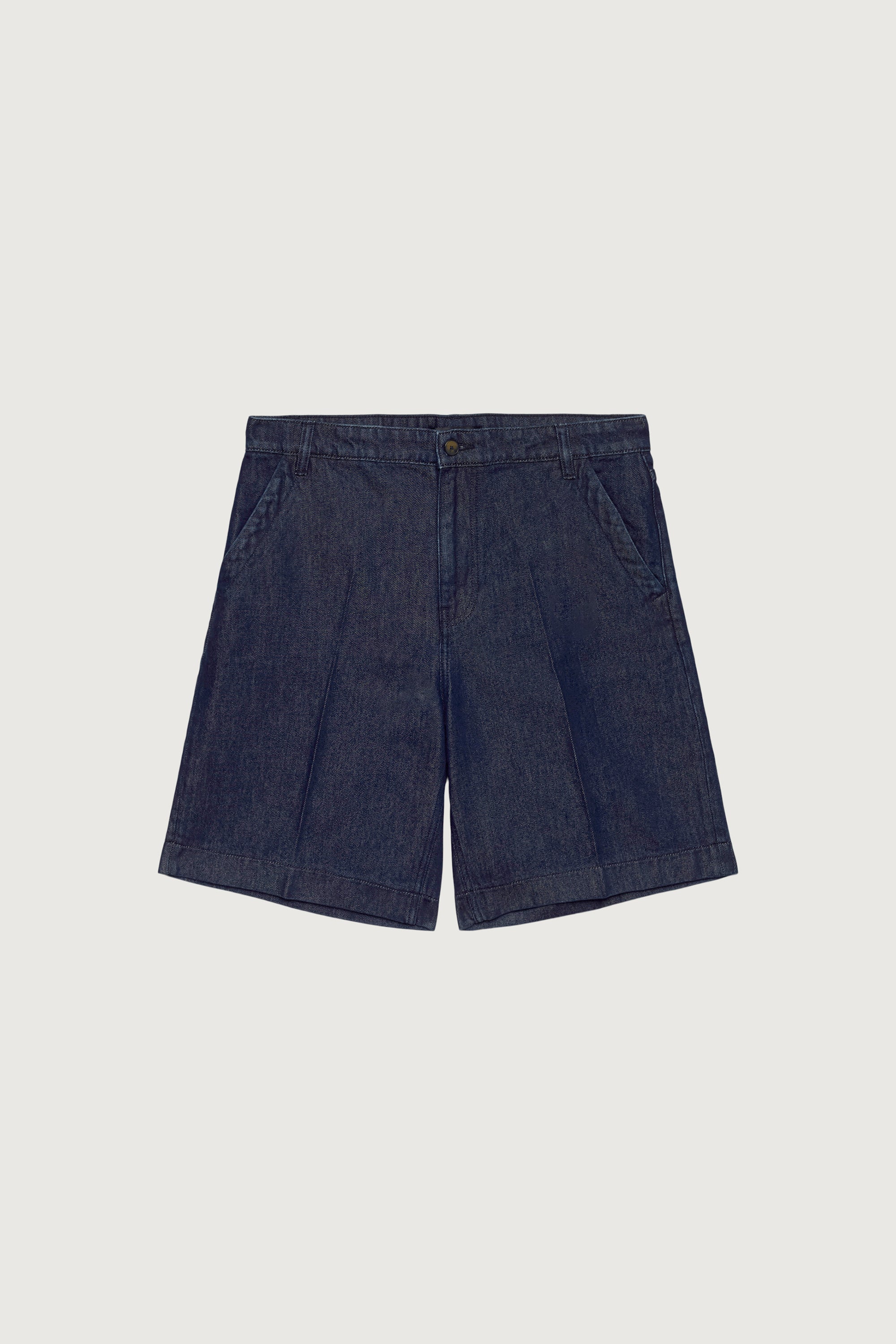 OVERSIZED PRESSED DENIM JORT - Image 3