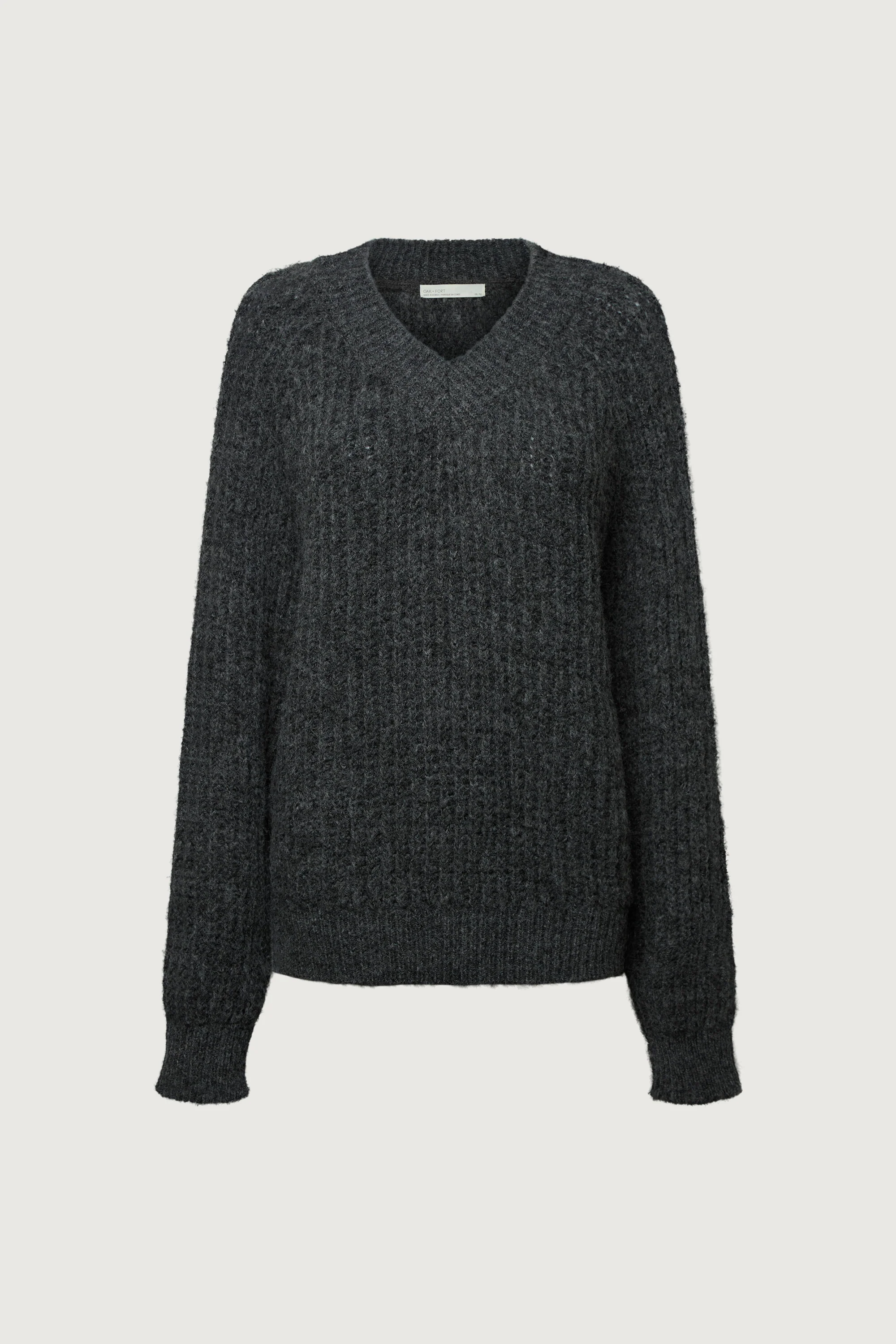 OVERSIZED RAGLAN RIBBED KNIT SWEATER - Image 4