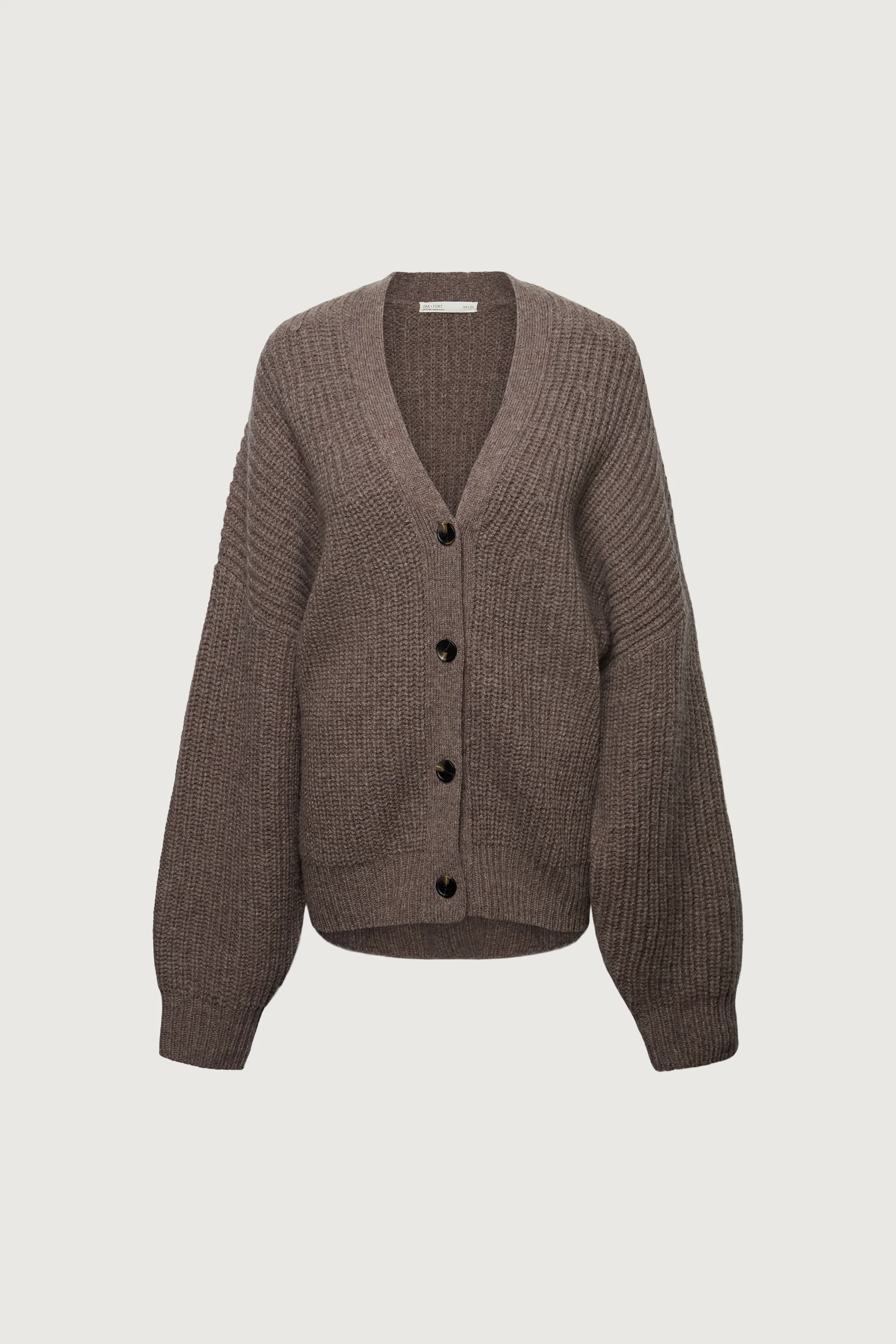 OVERSIZED SLOUCHY WOOL CARDIGAN - Image 6