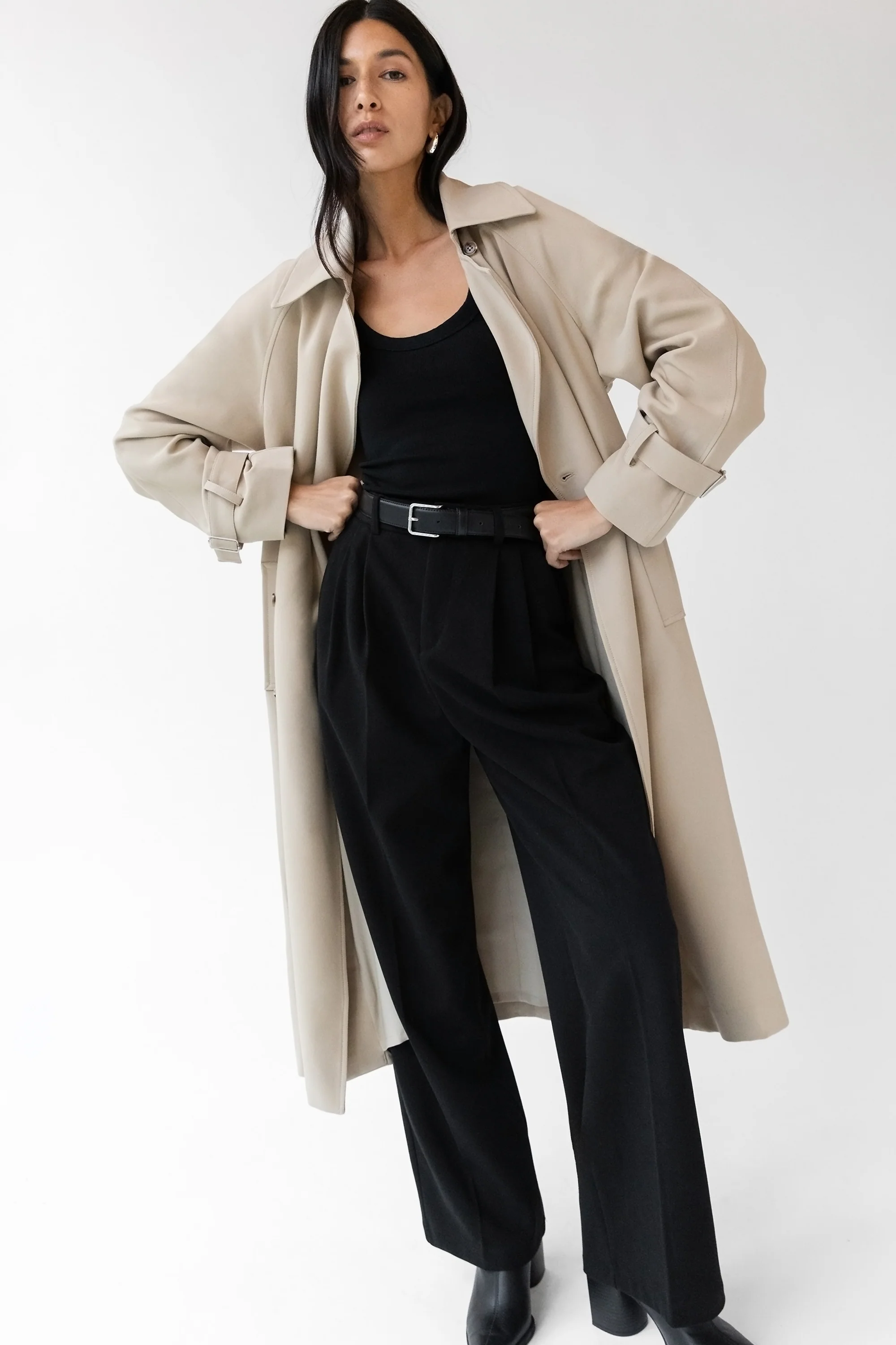 OVERSIZED TRENCH COAT - Image 19
