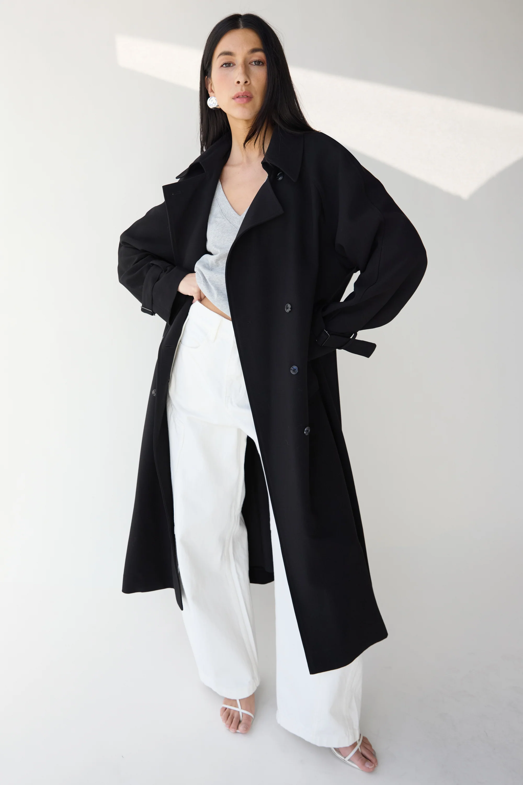 OVERSIZED TRENCH COAT - Image 8
