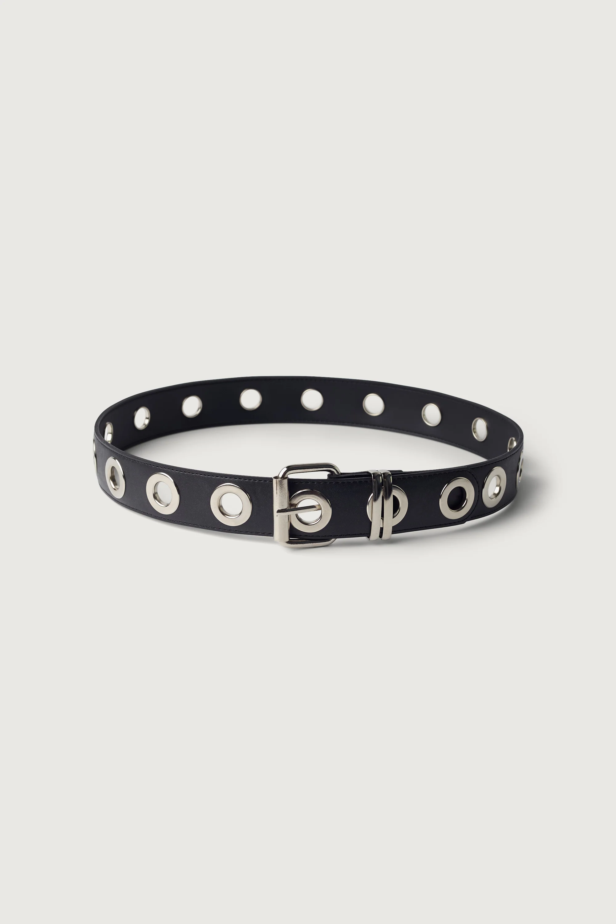 VEGAN LEATHER EYELET BELT - Image 3
