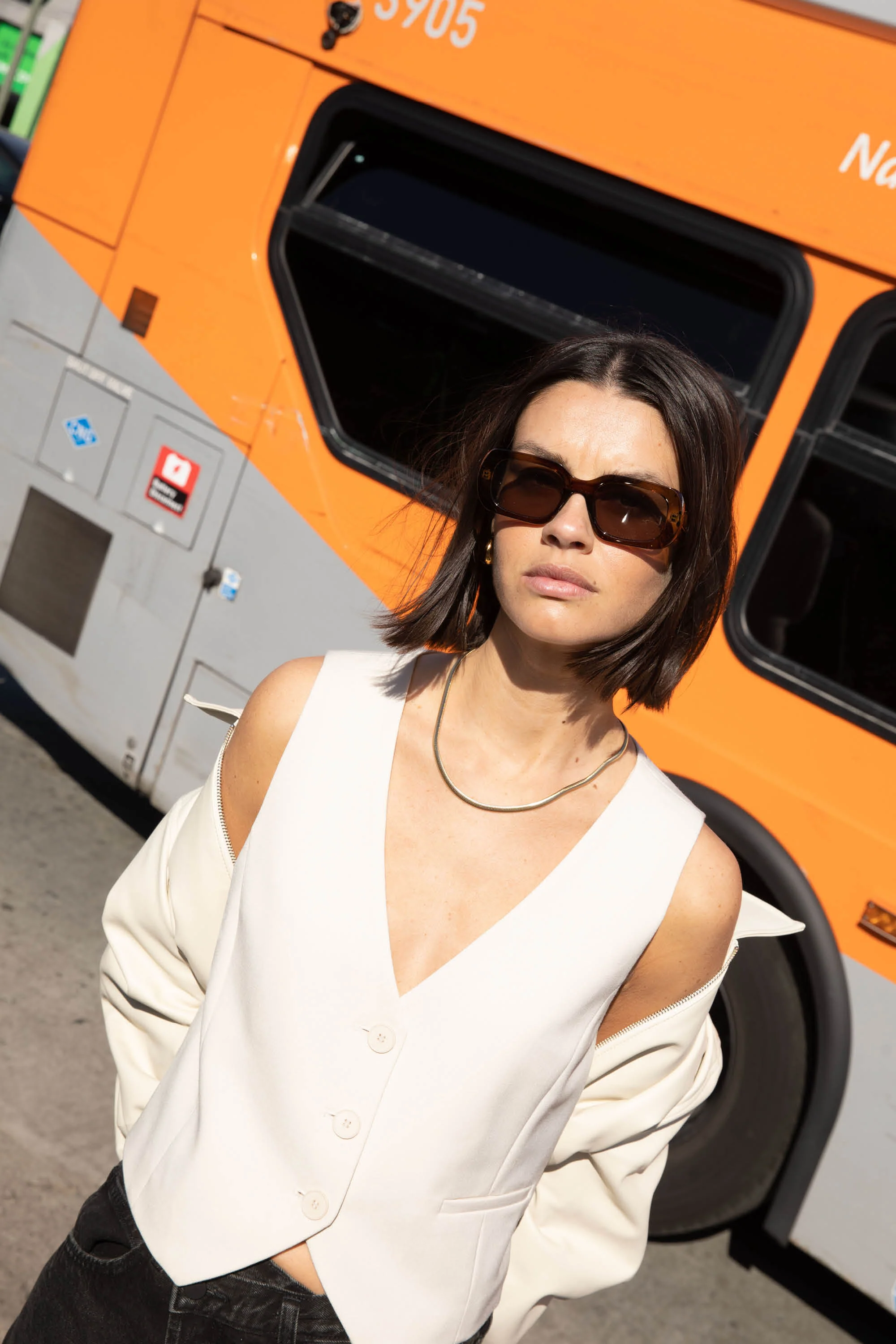 RECTANGLE SUNGLASSES - Image 4