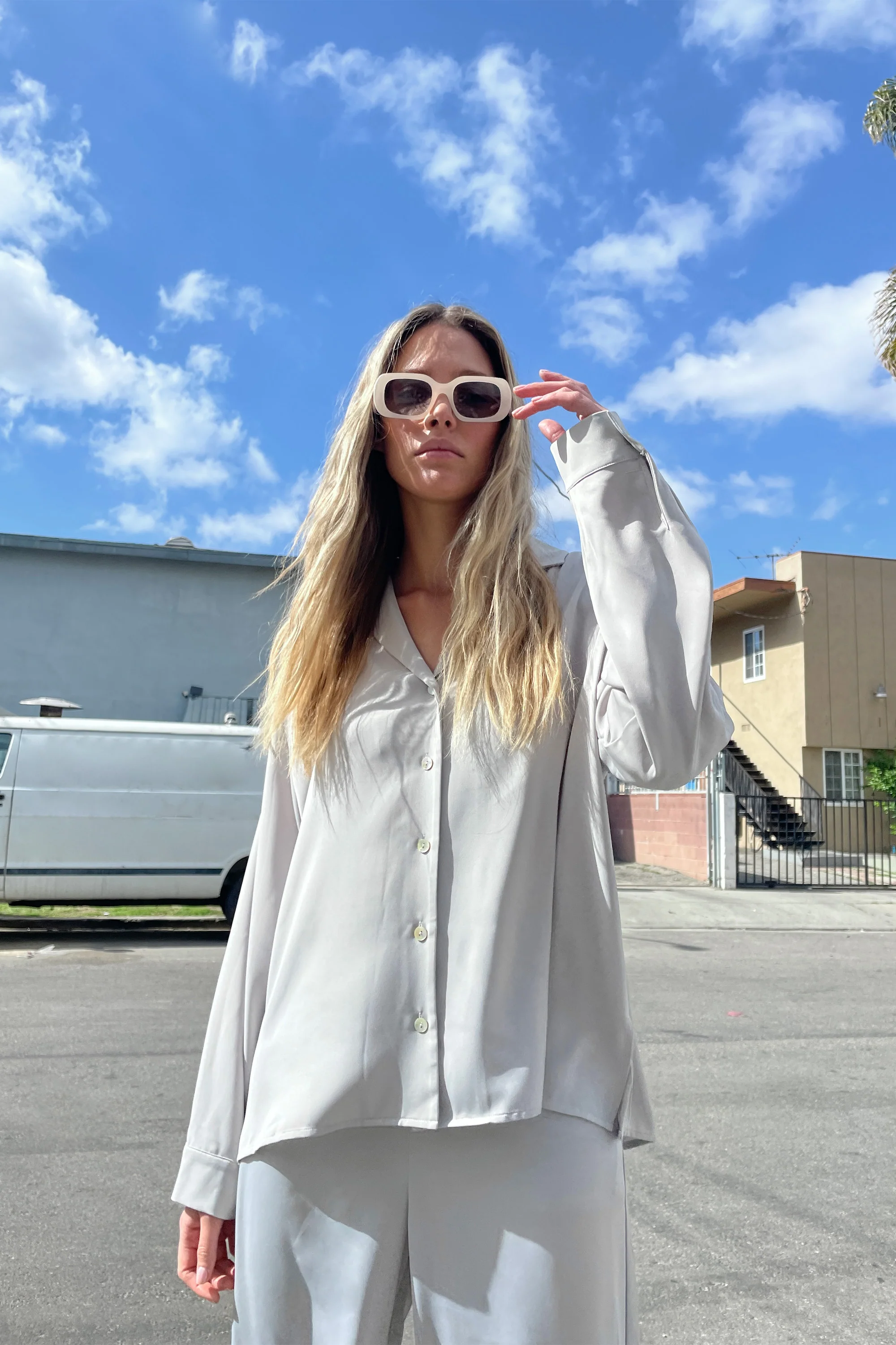 RECTANGLE SUNGLASSES - Image 8