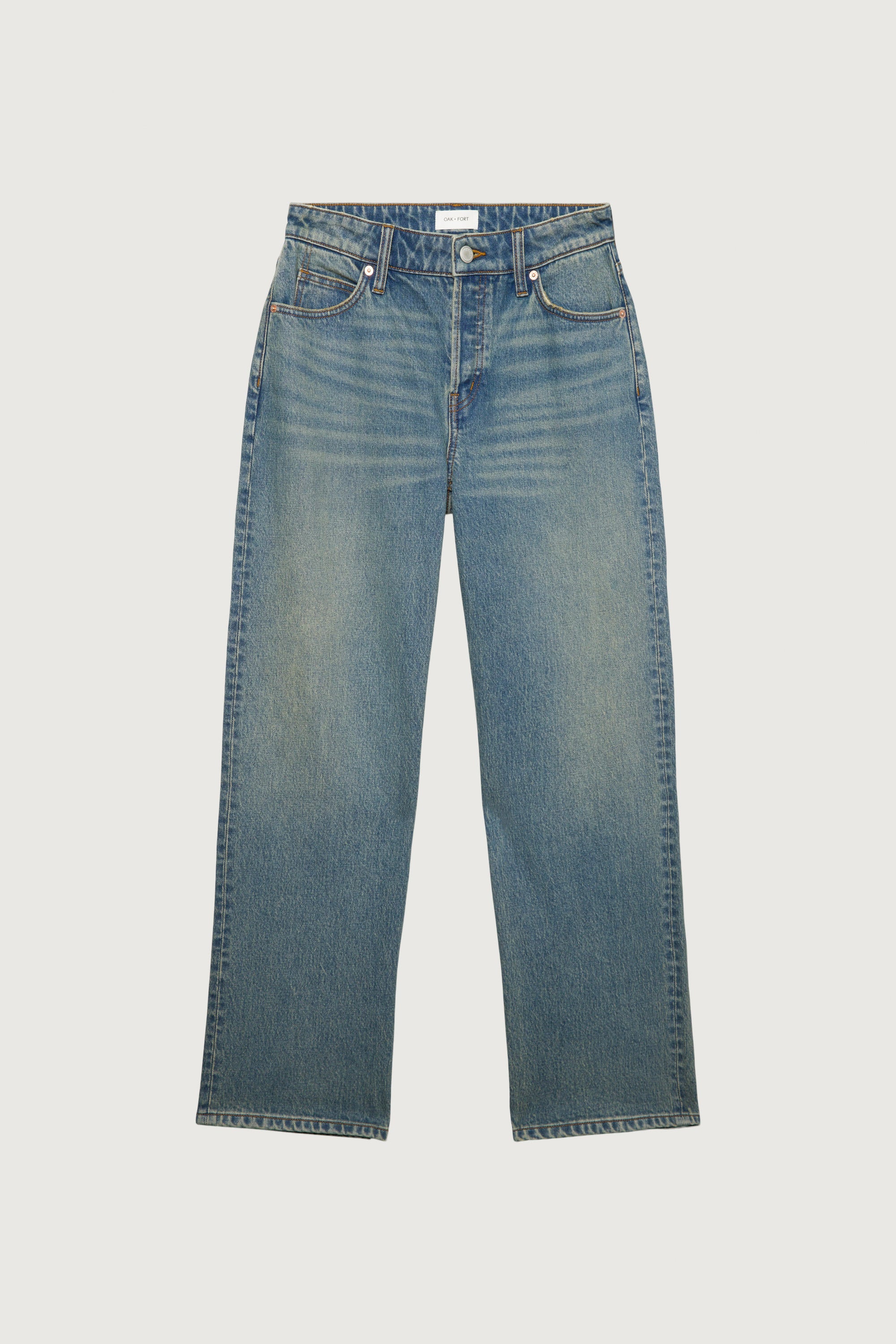 MID-RISE STRAIGHT LEG JEAN - Image 10
