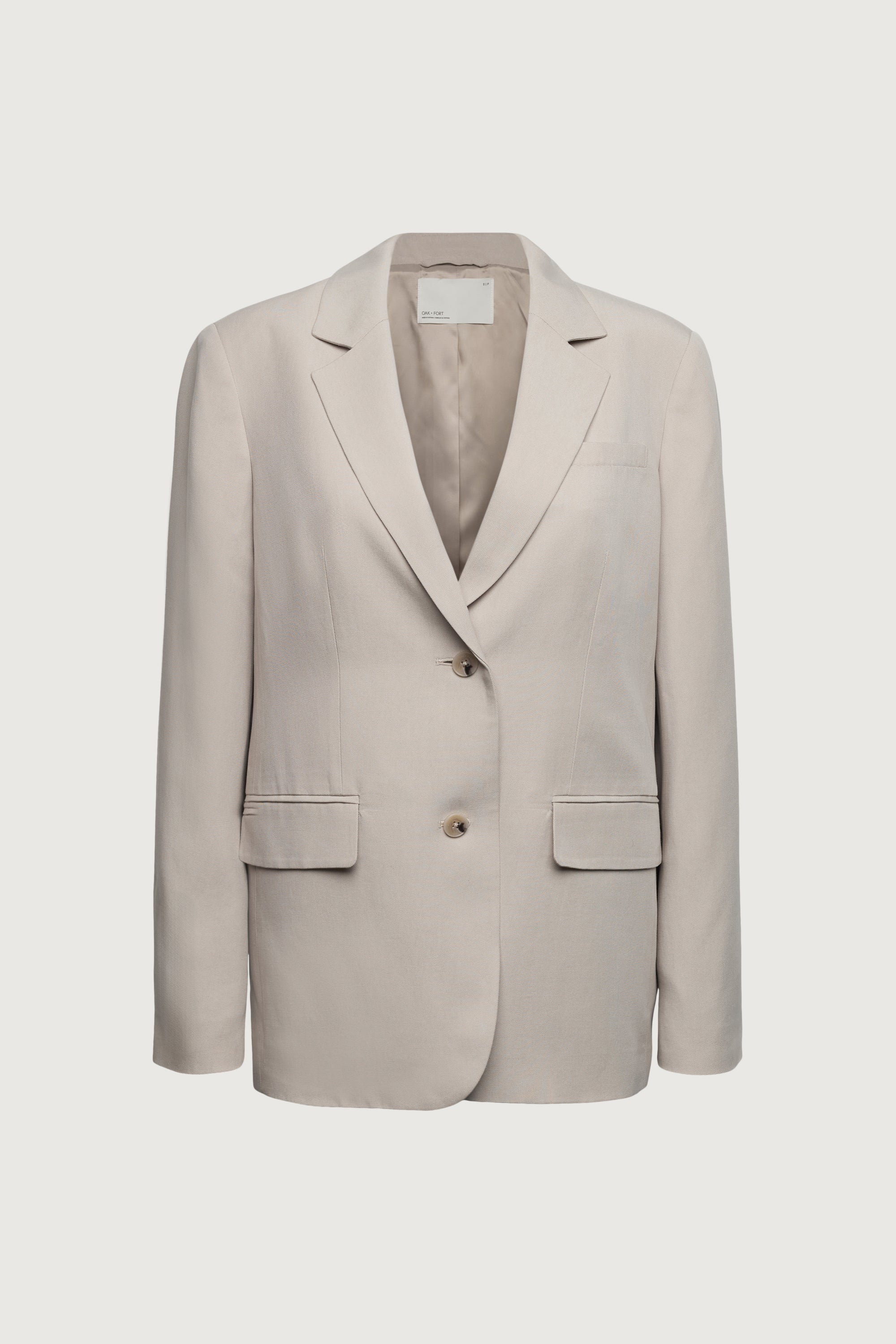 RELAXED FIT TENCEL BLAZER - Image 9