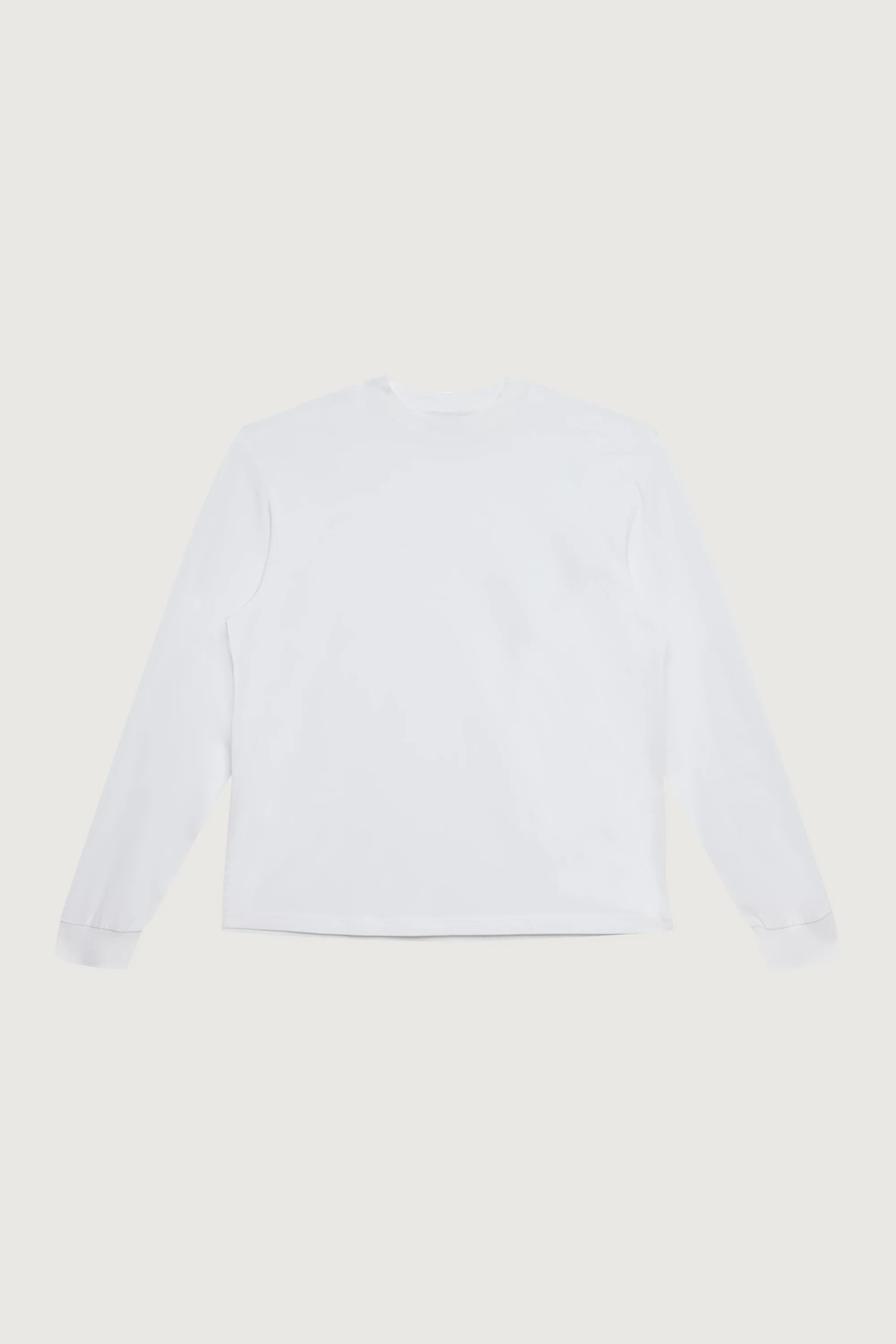 RELAXED LONG SLEEVE CREWNECK T-SHIRT - Image 5