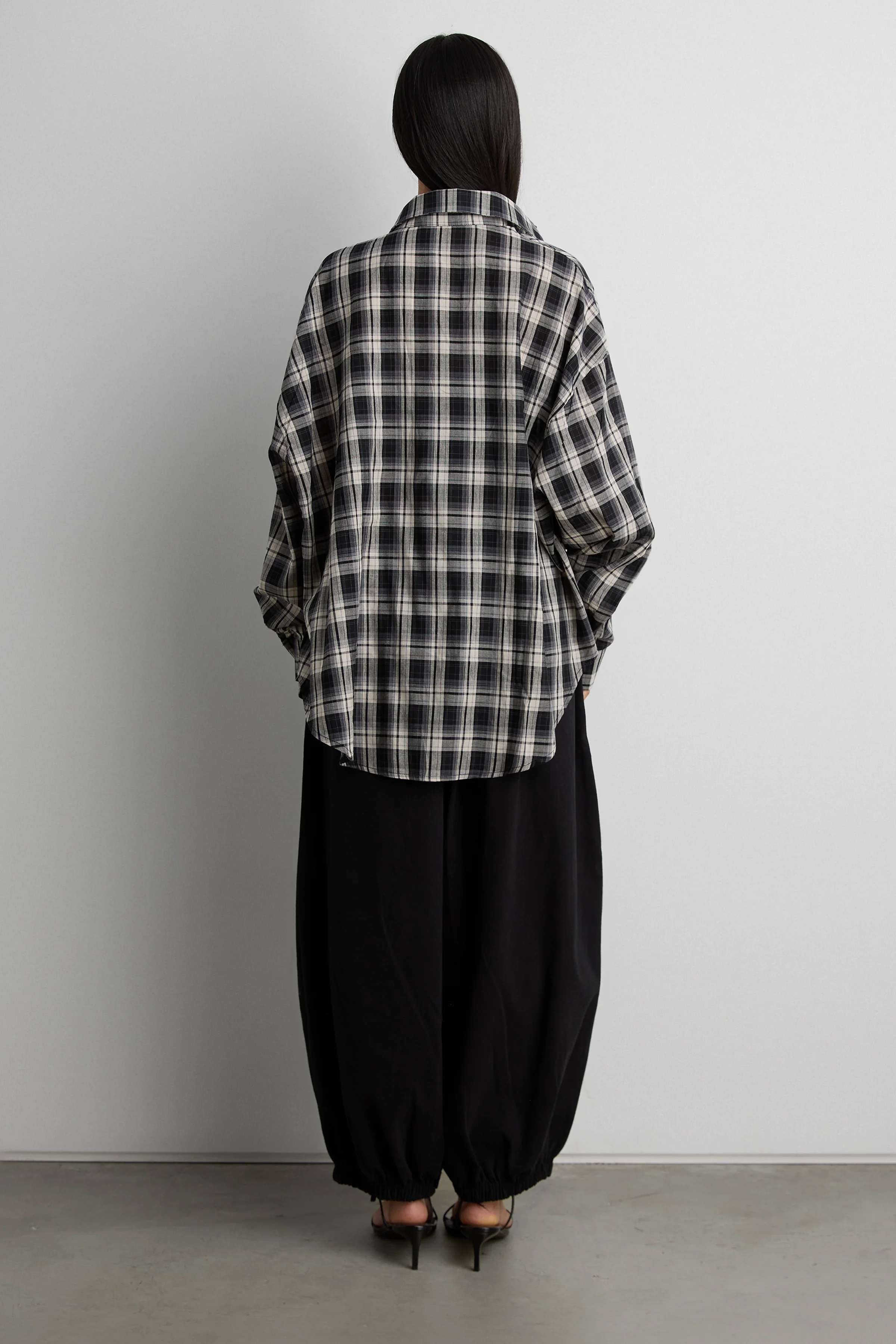 RELAXED VINTAGE PLAID SHIRT - Image 4