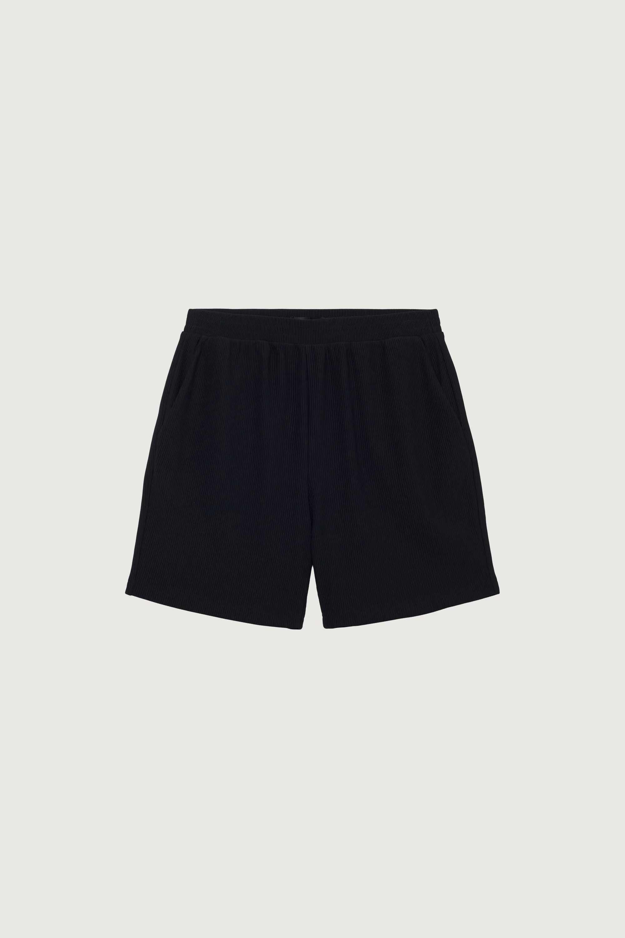 RIBBED ELASTIC WAIST SHORT - Image 6