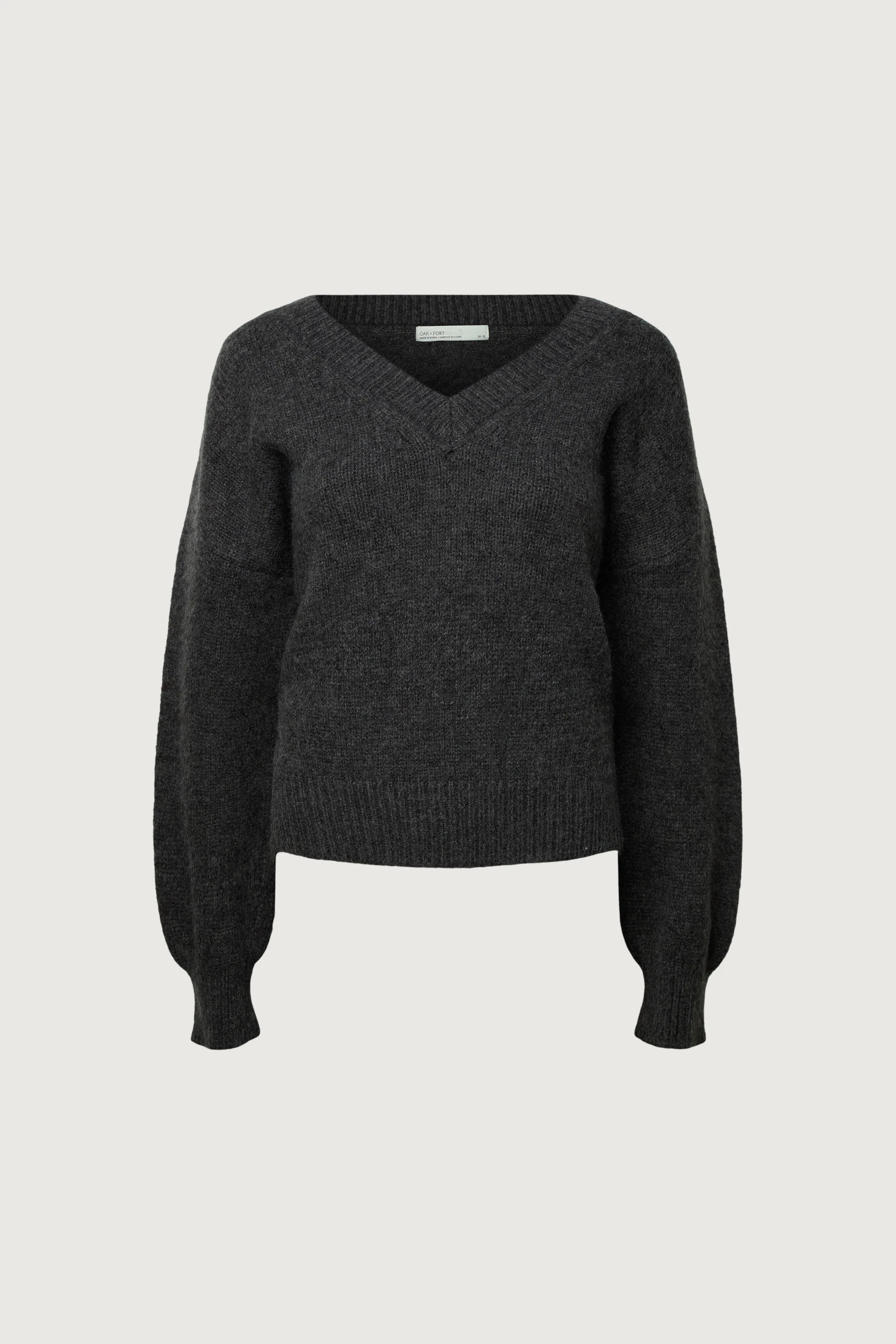 RIBBED KNIT V-NECK SWEATER - Image 7