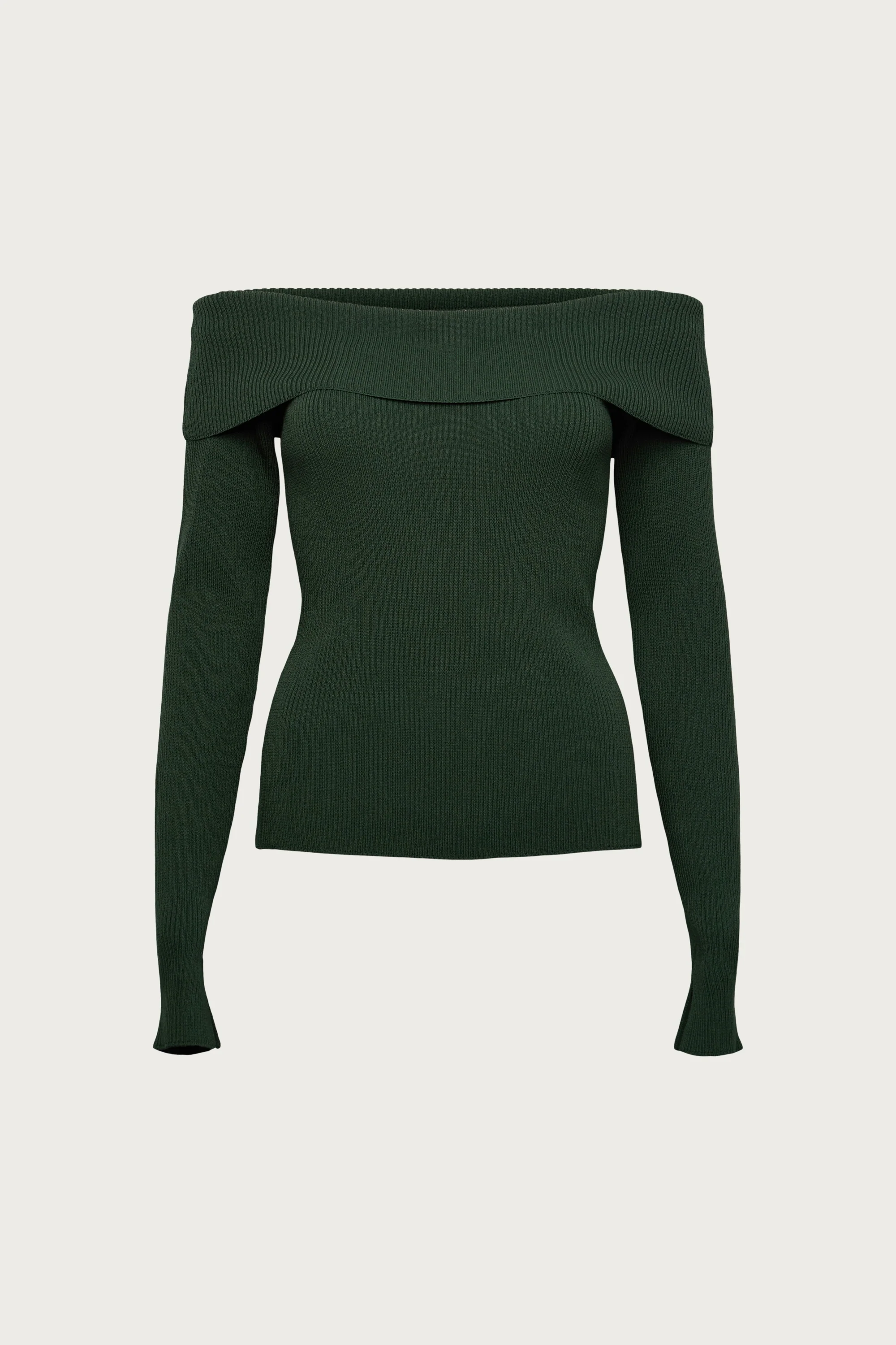 RIBBED OFF THE SHOULDER SWEATER - Image 5
