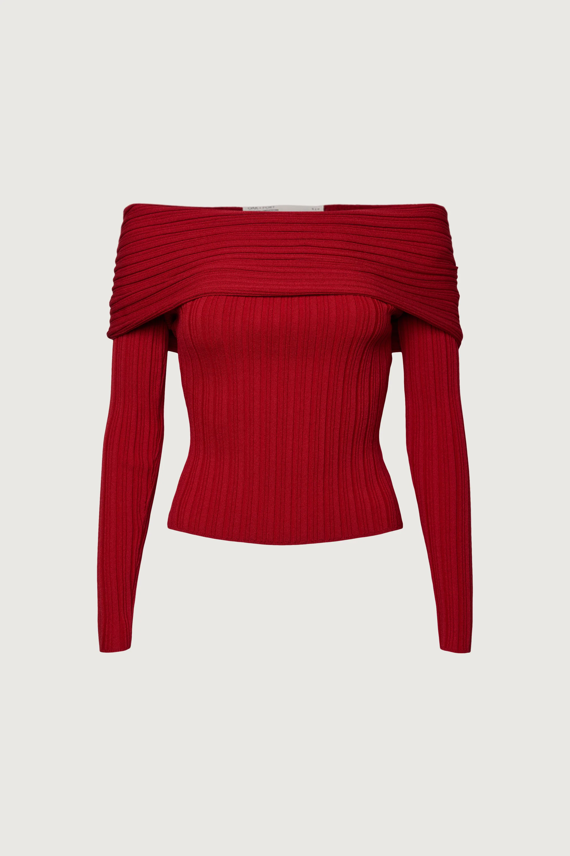 RIBBED OFF THE SHOULDER SWEATER - Image 10