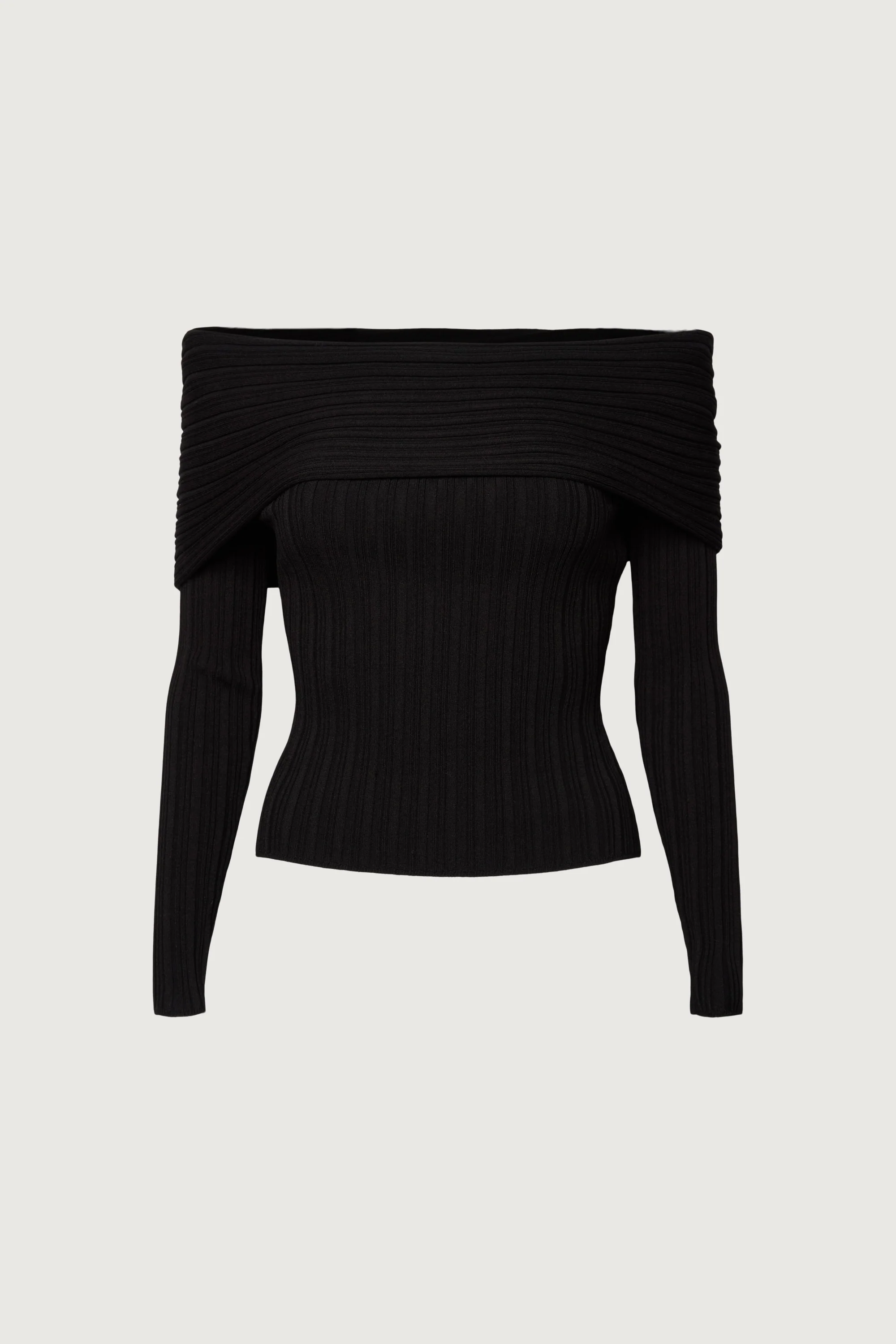 RIBBED OFF THE SHOULDER SWEATER - Image 5