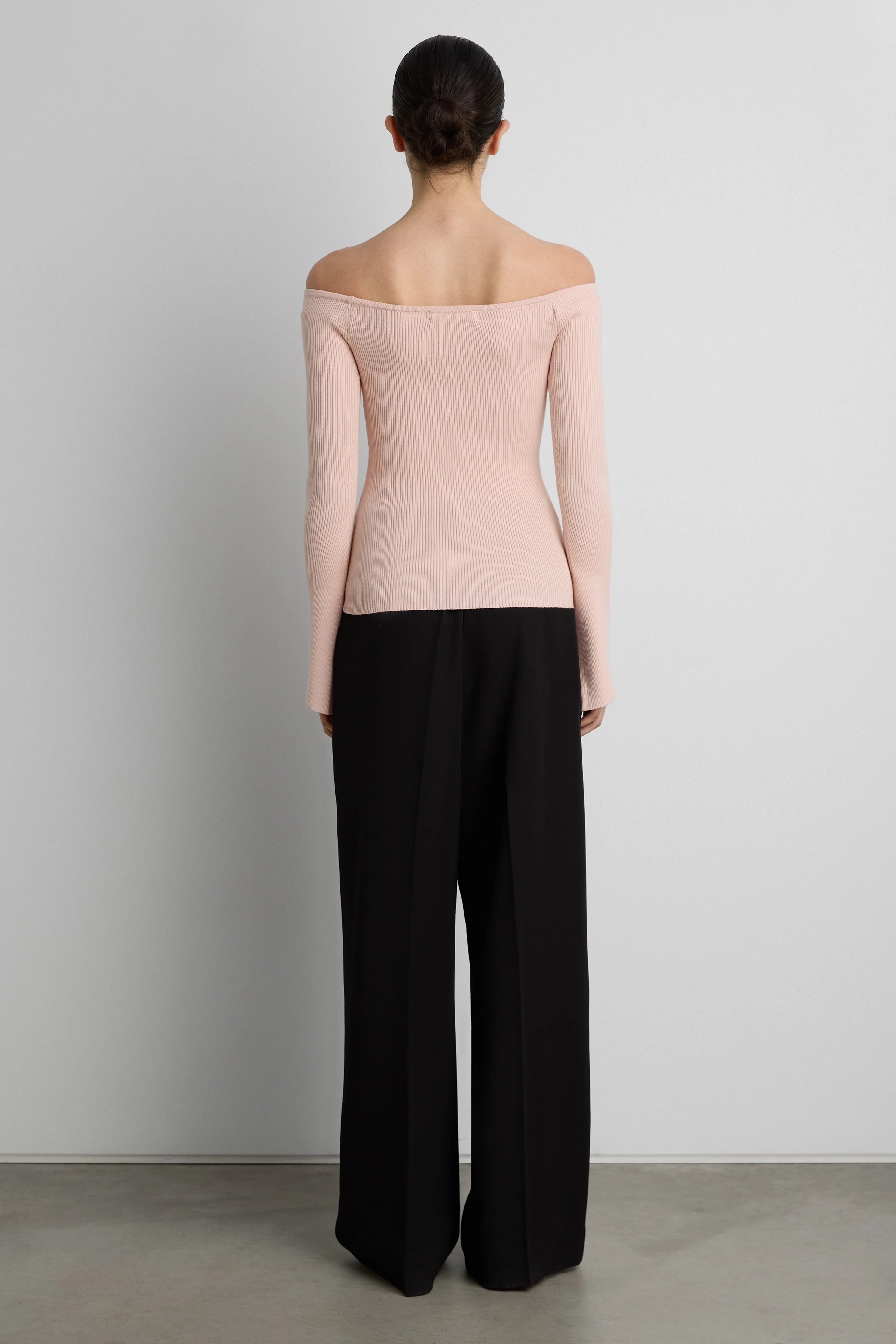 RIBBED OFF THE SHOULDER TOP - Image 4