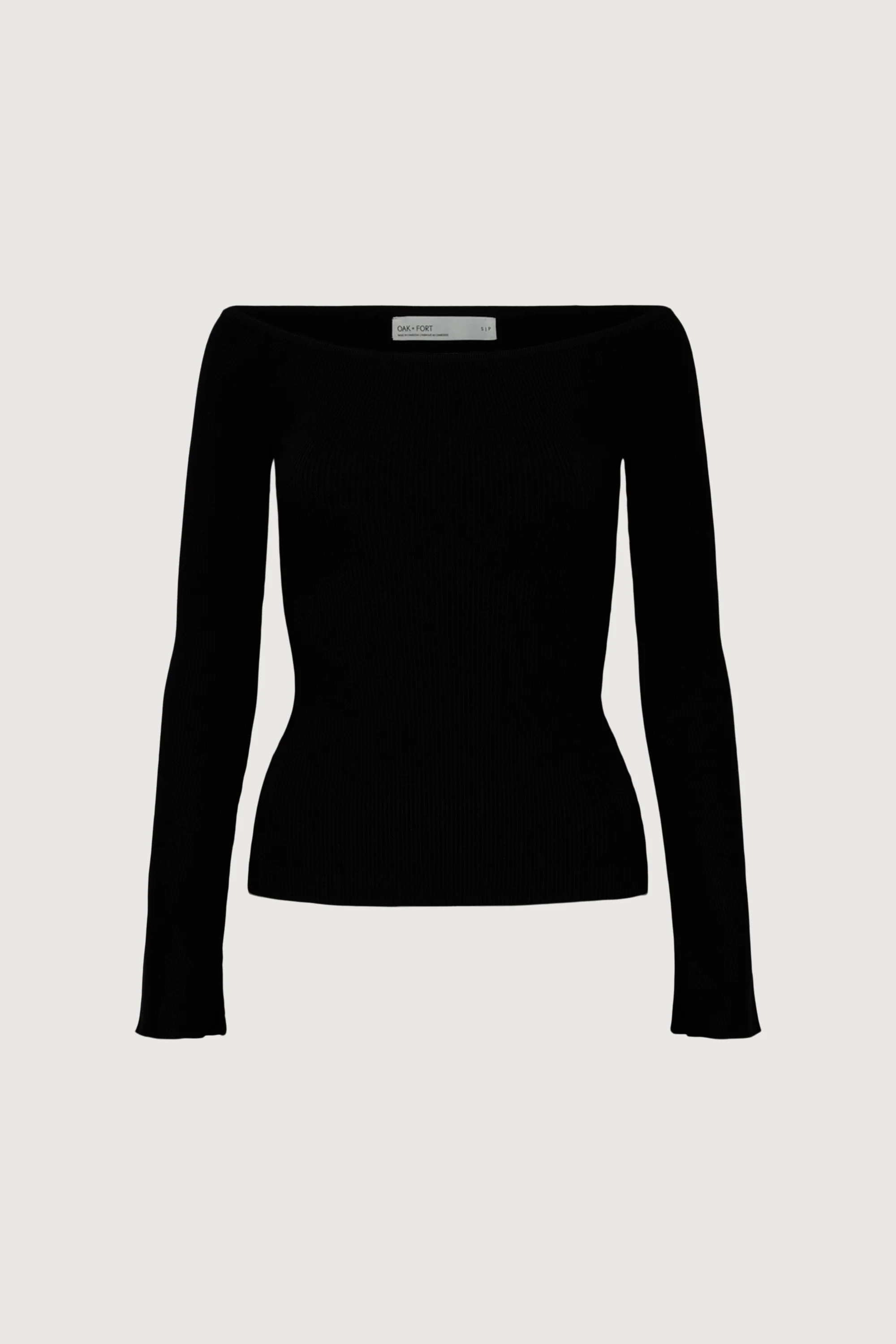 RIBBED OFF THE SHOULDER TOP - Image 6