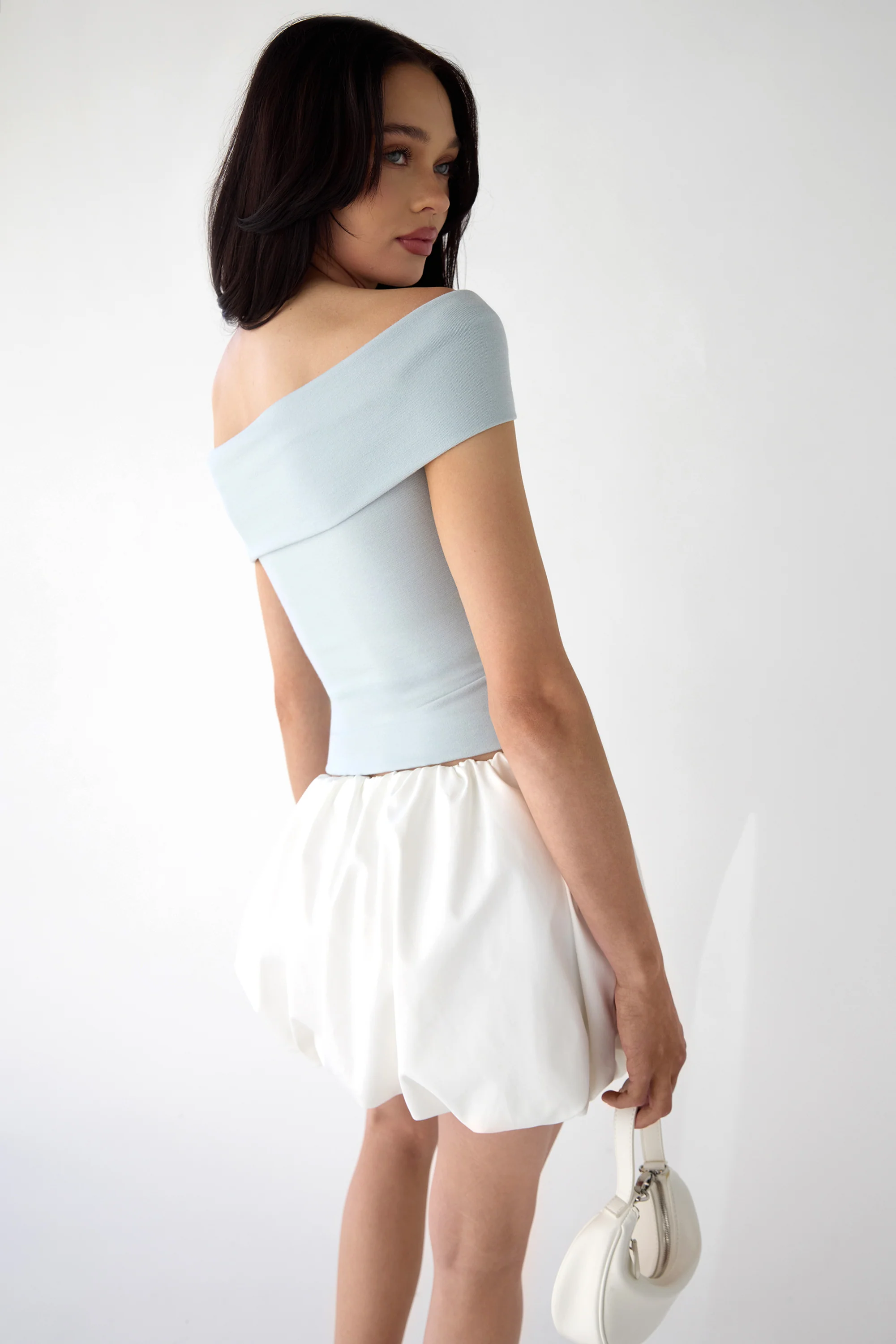 OFF THE SHOULDER BOW TOP - Image 2