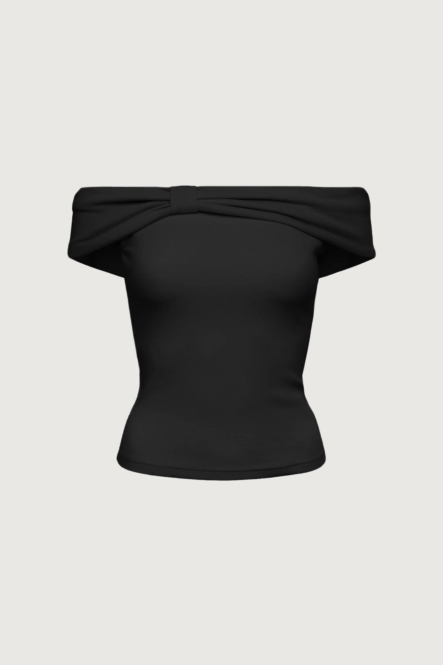 OFF THE SHOULDER BOW TOP - Image 4