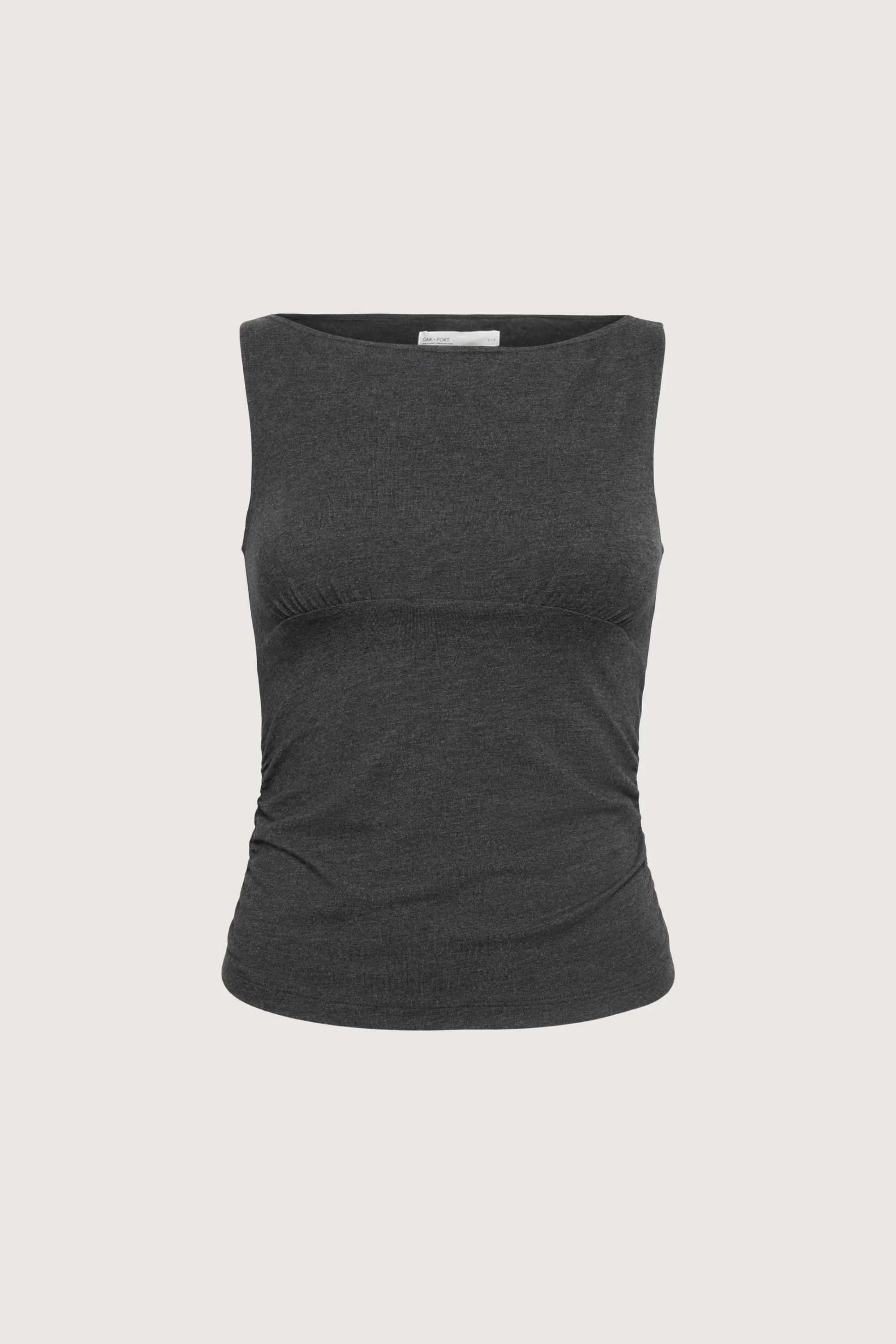 RUCHED HIGH NECK TANK TOP - Image 5