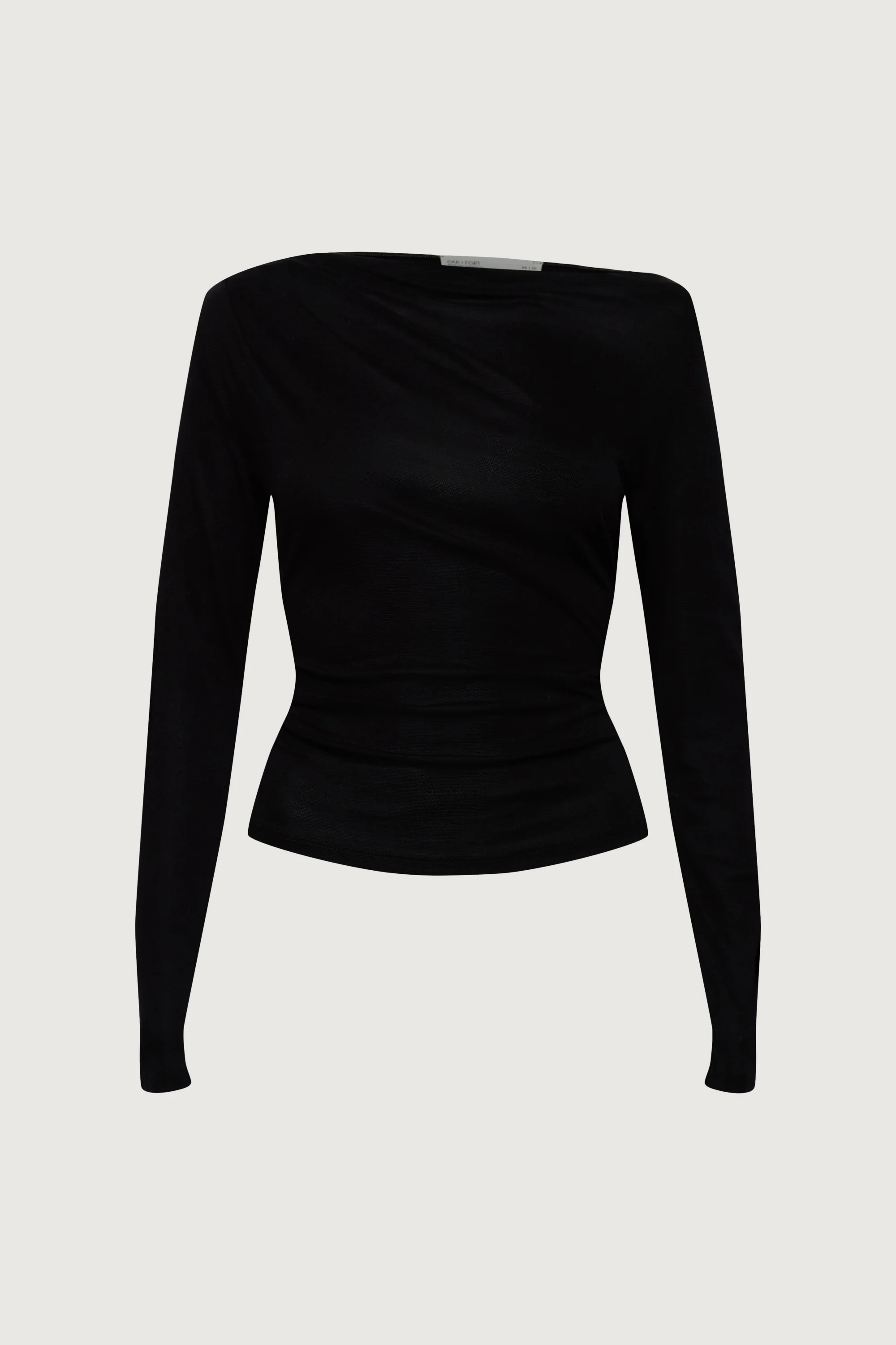 RUCHED LONG SLEEVE TOP - Image 6
