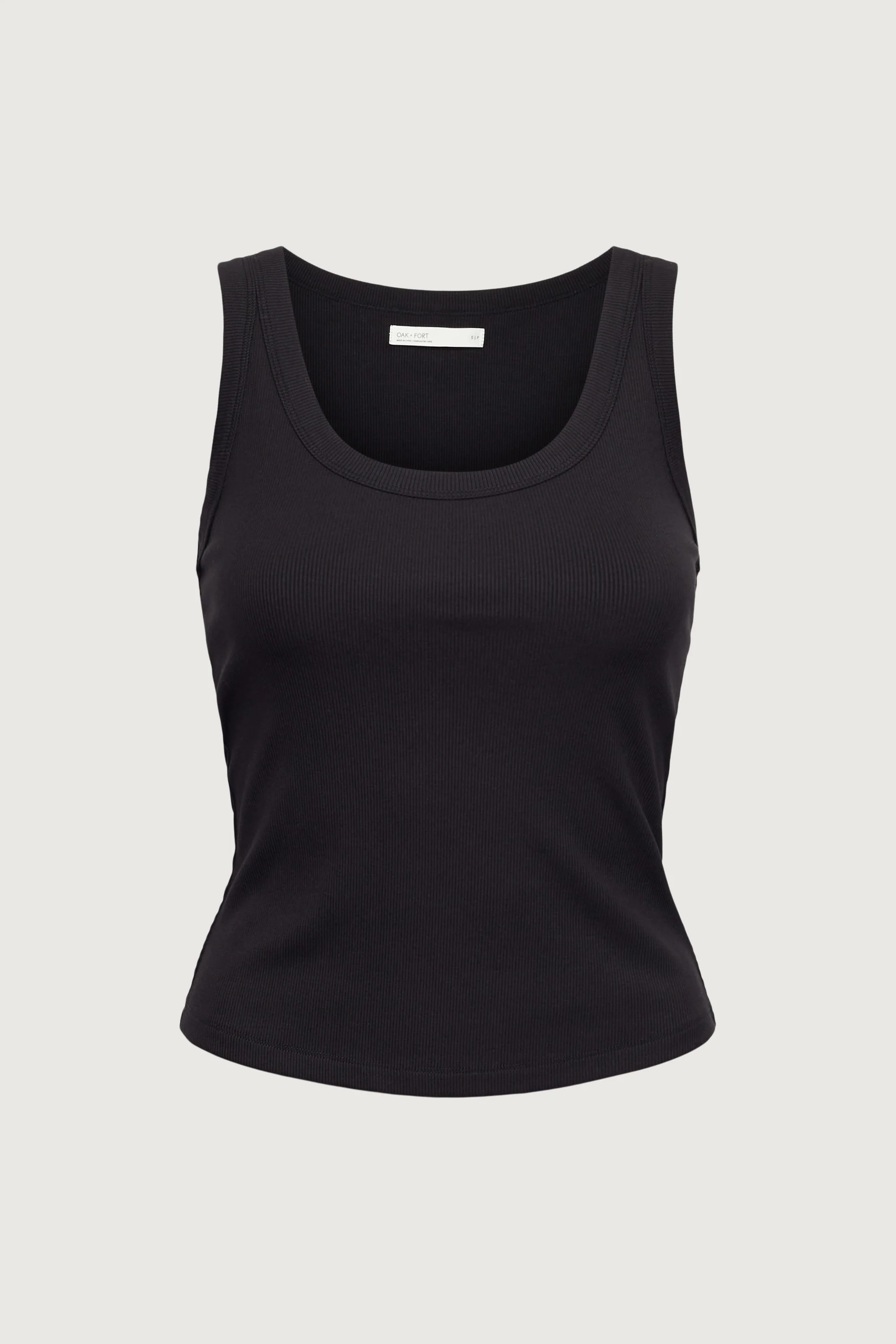 RIBBED MODAL SCOOP NECK TANK TOP - Image 14