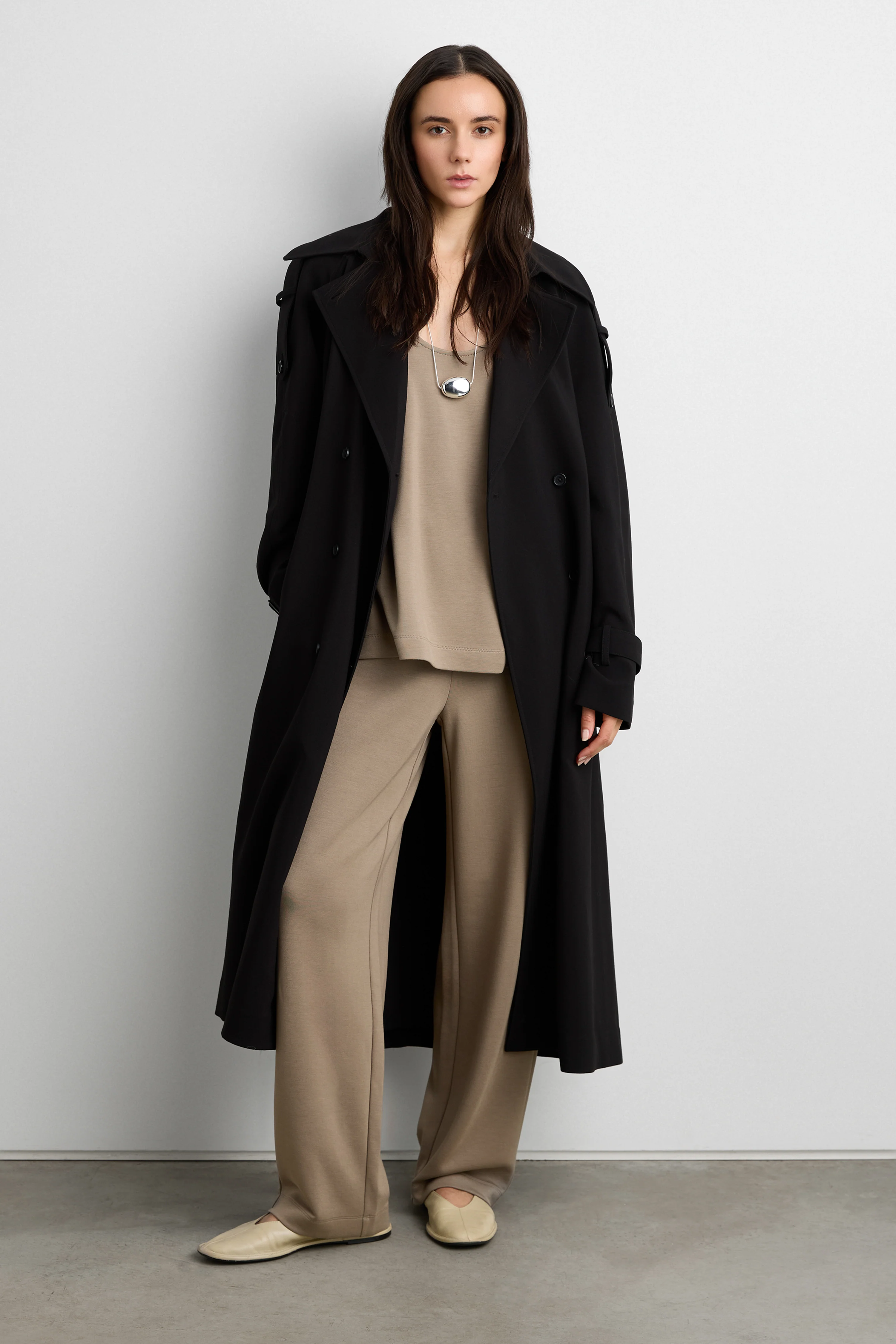 SCUBA ELASTIC WAIST STRAIGHT LEG PANT - Image 2