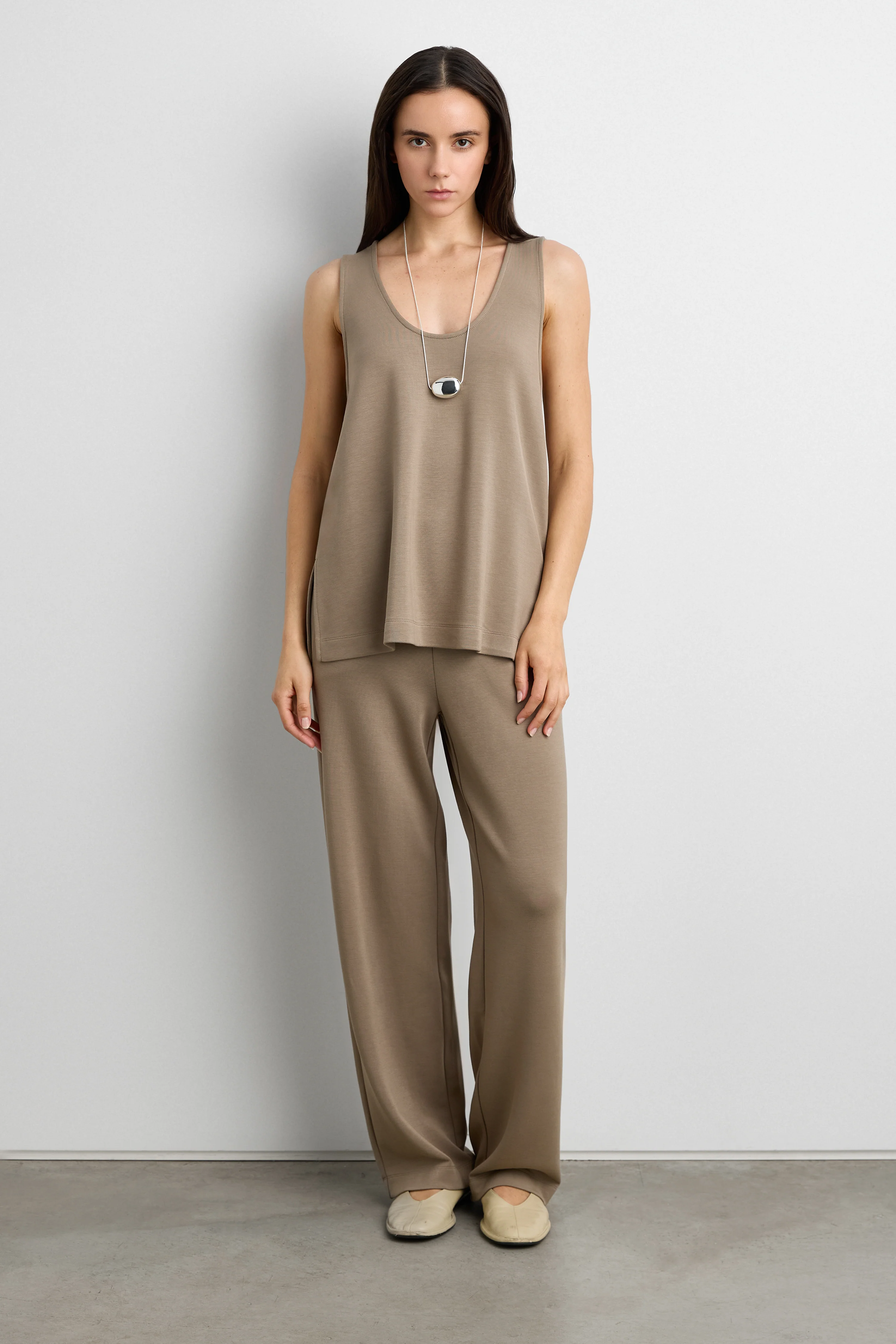 SCUBA SCOOP NECK RELAXED FIT TANK TOP