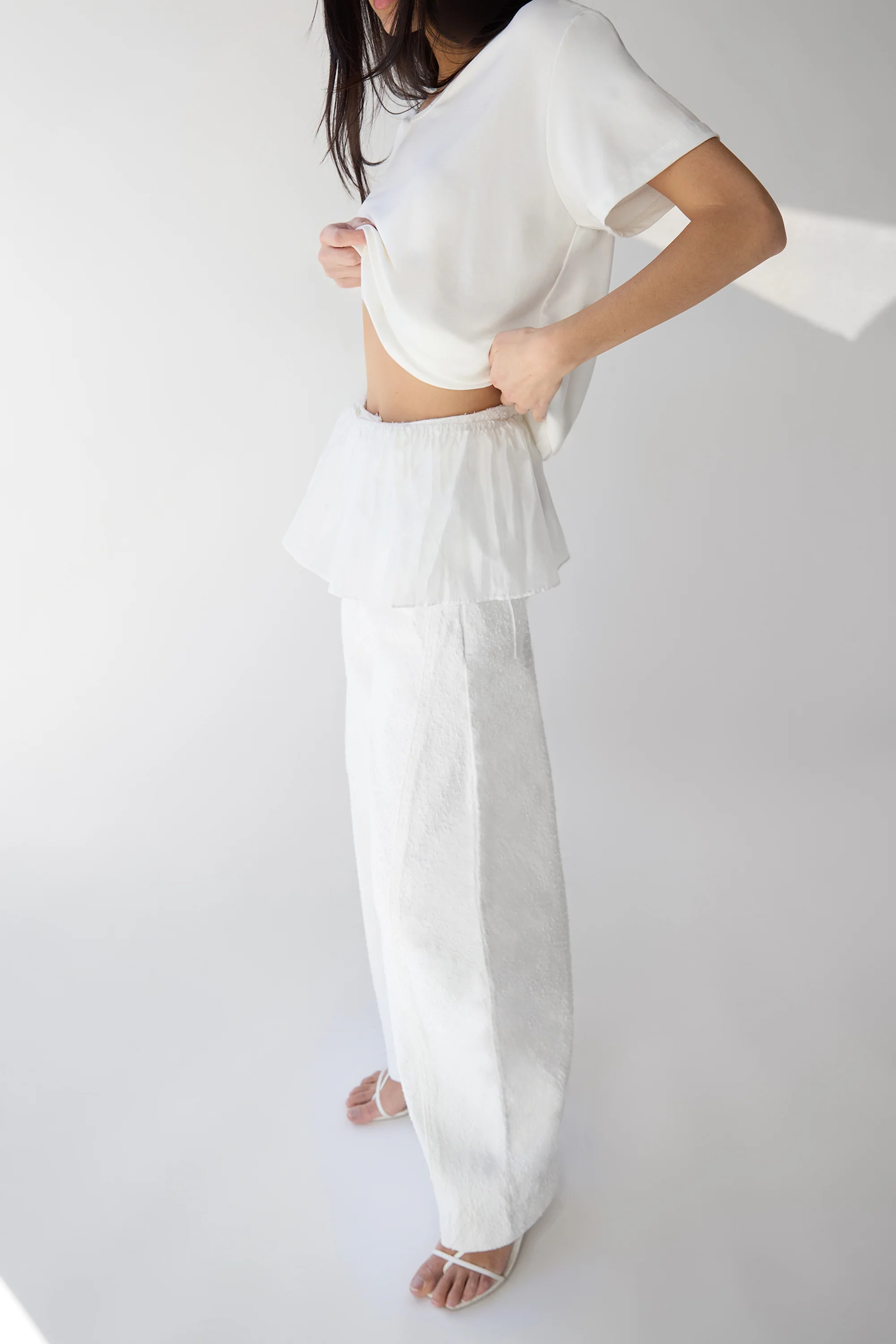 SHEER LAYERING MICRO SKIRT - Image 2