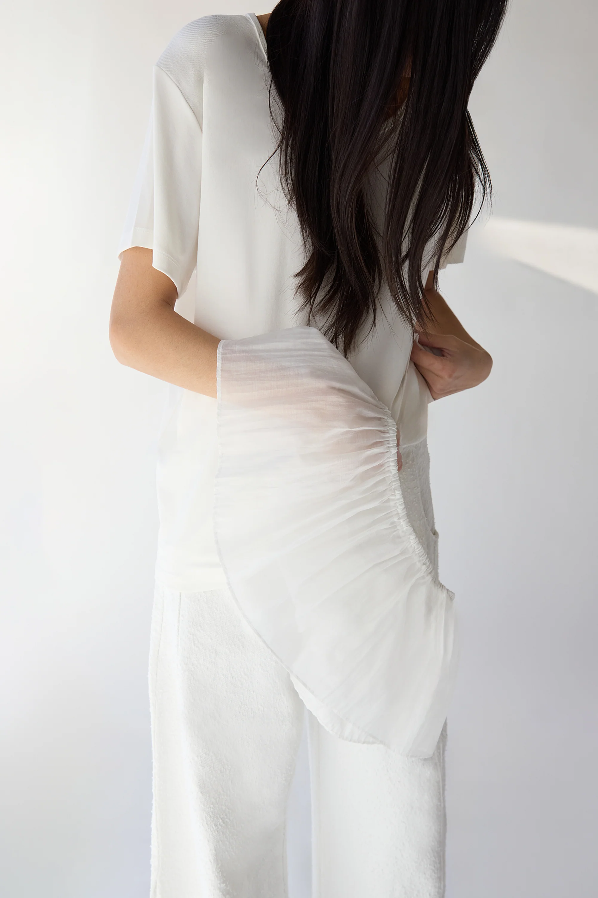 SHEER LAYERING MICRO SKIRT - Image 3