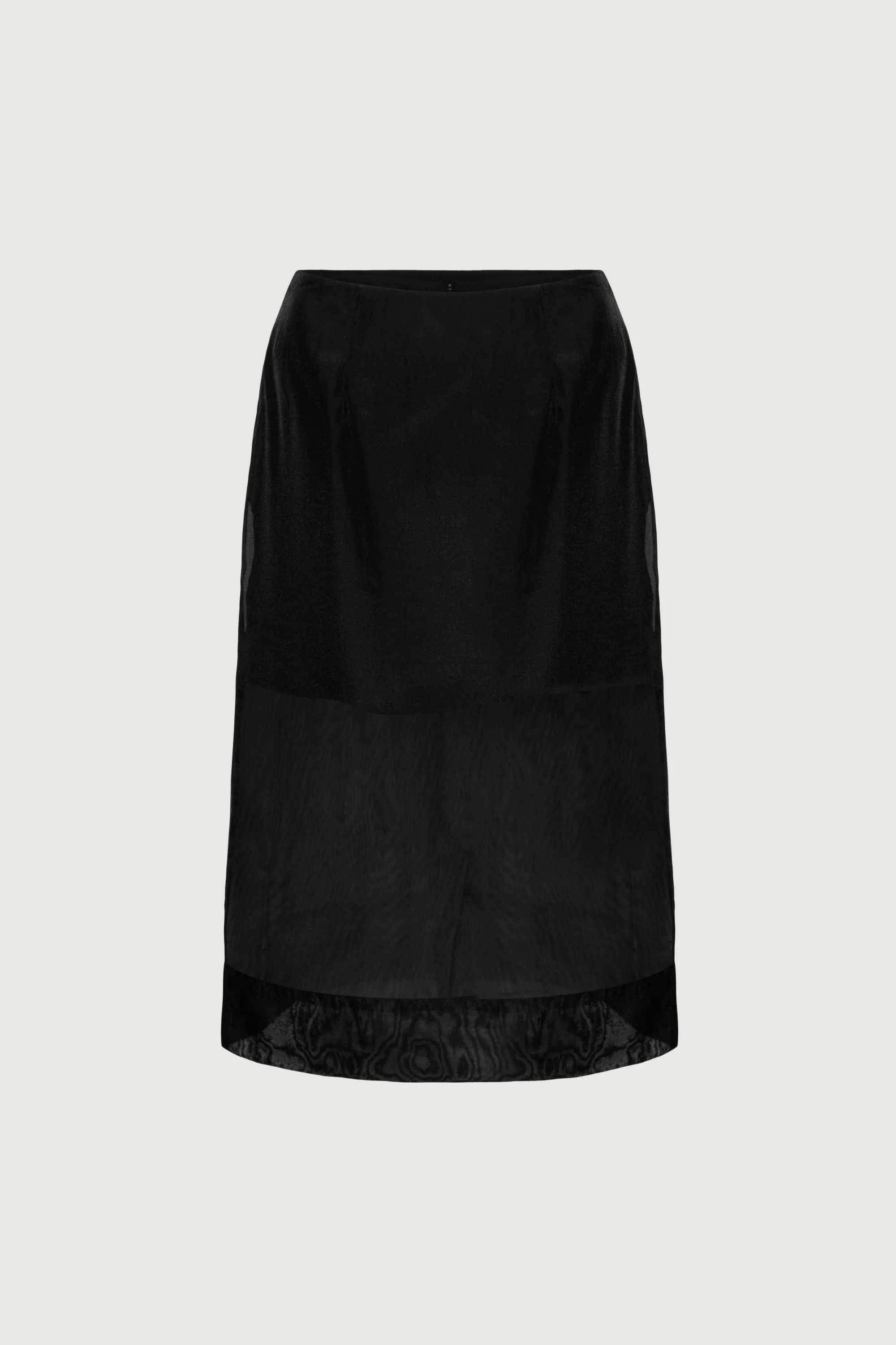 SHEER ORGANZA MIDI SKIRT - Image 8