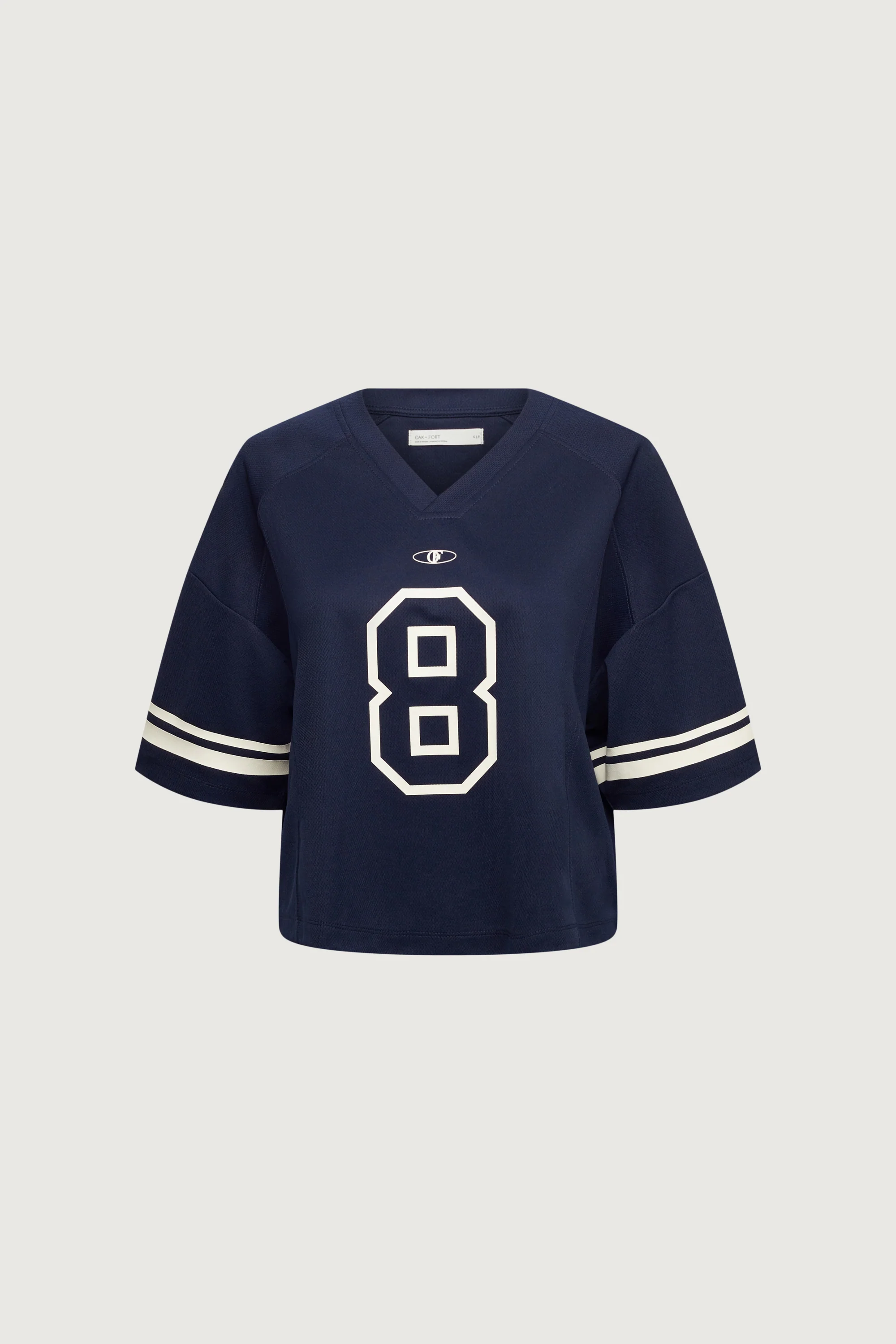 SHORT SLEEVE V-NECK JERSEY - Image 7