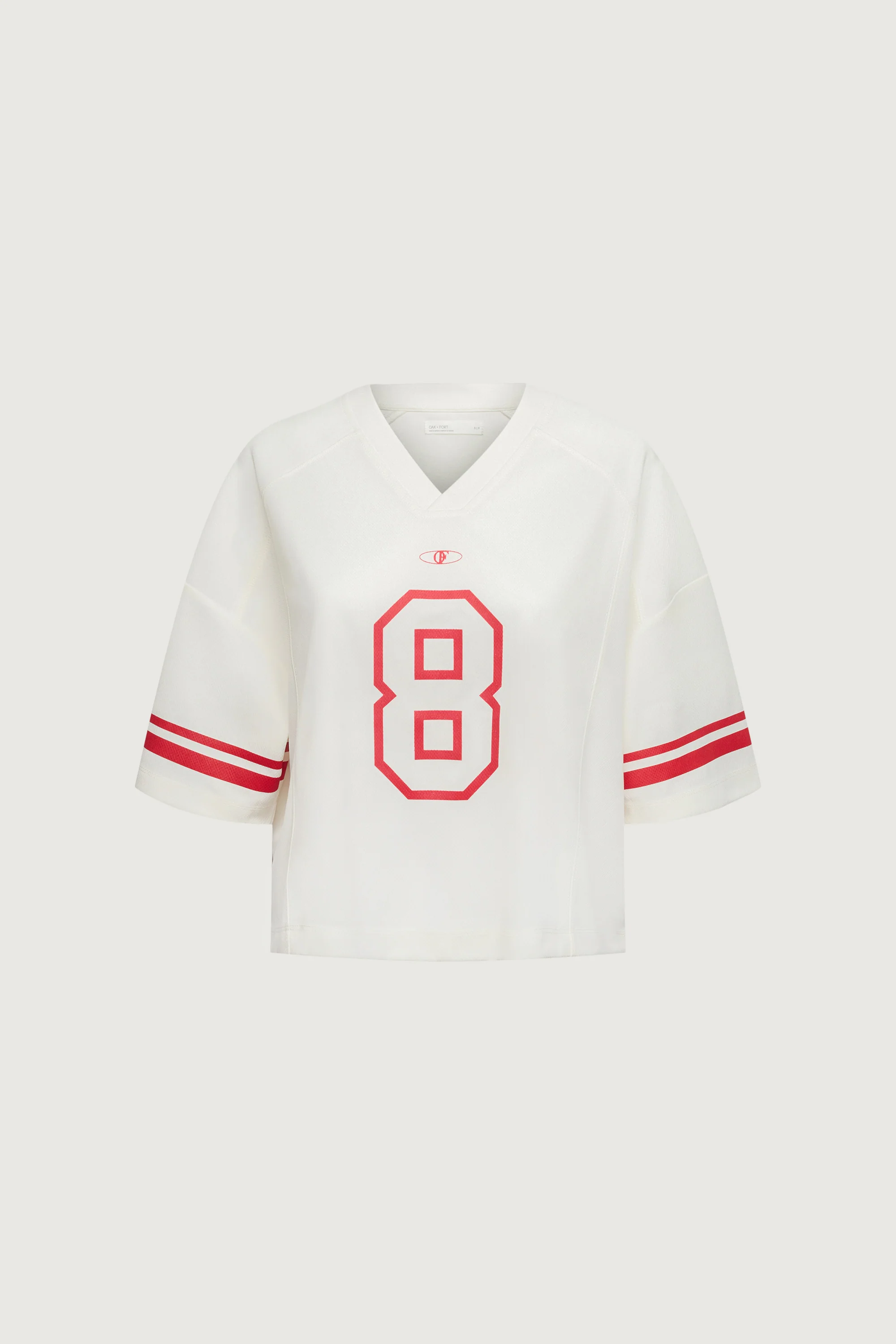 SHORT SLEEVE V-NECK JERSEY - Image 8
