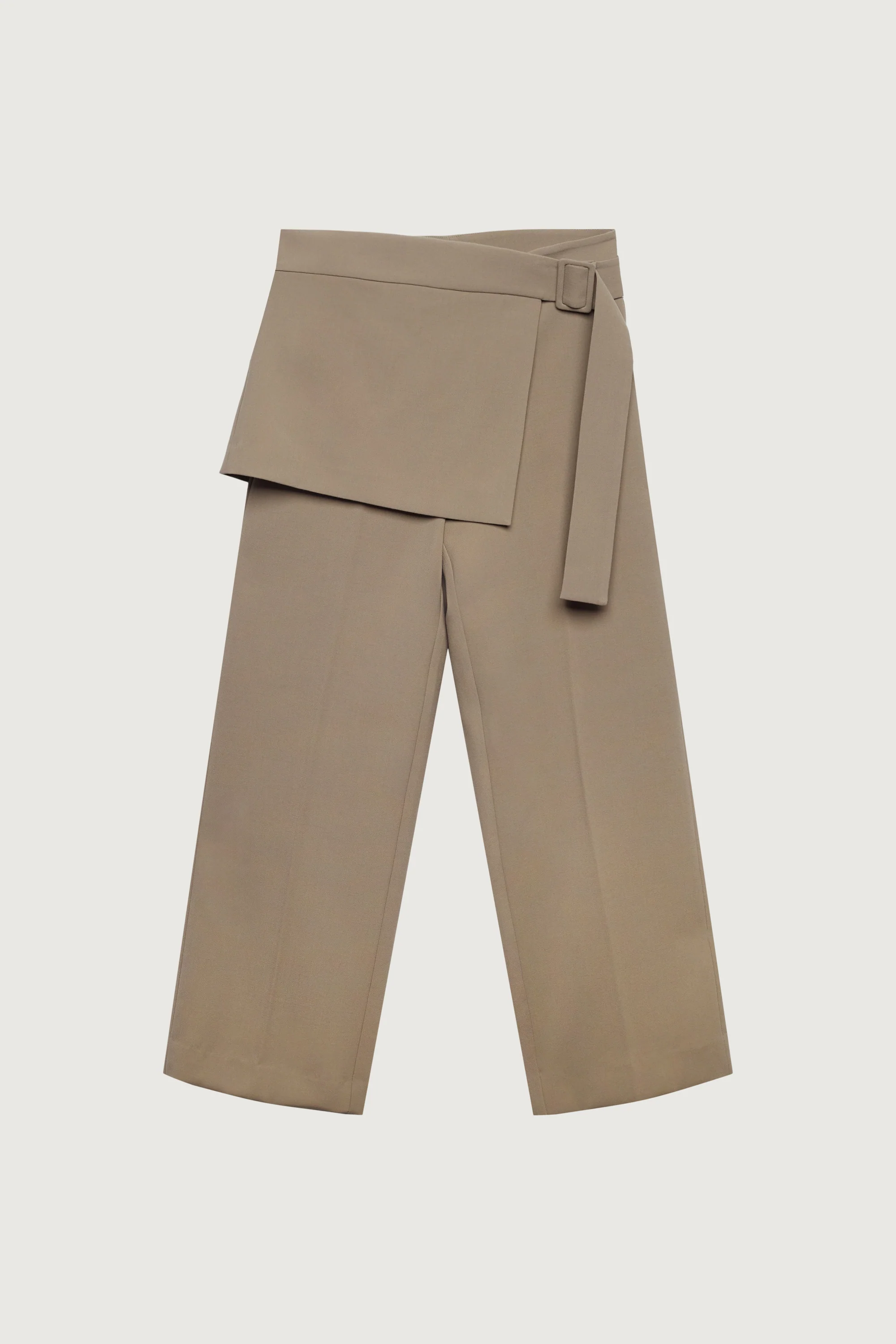 SKIRT-OVERLAY SUITING TROUSER - Image 6