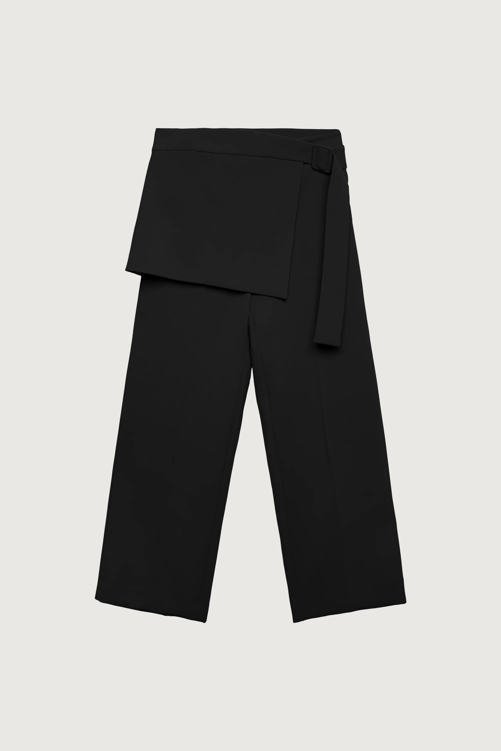 SKIRT-OVERLAY SUITING TROUSER - Image 7