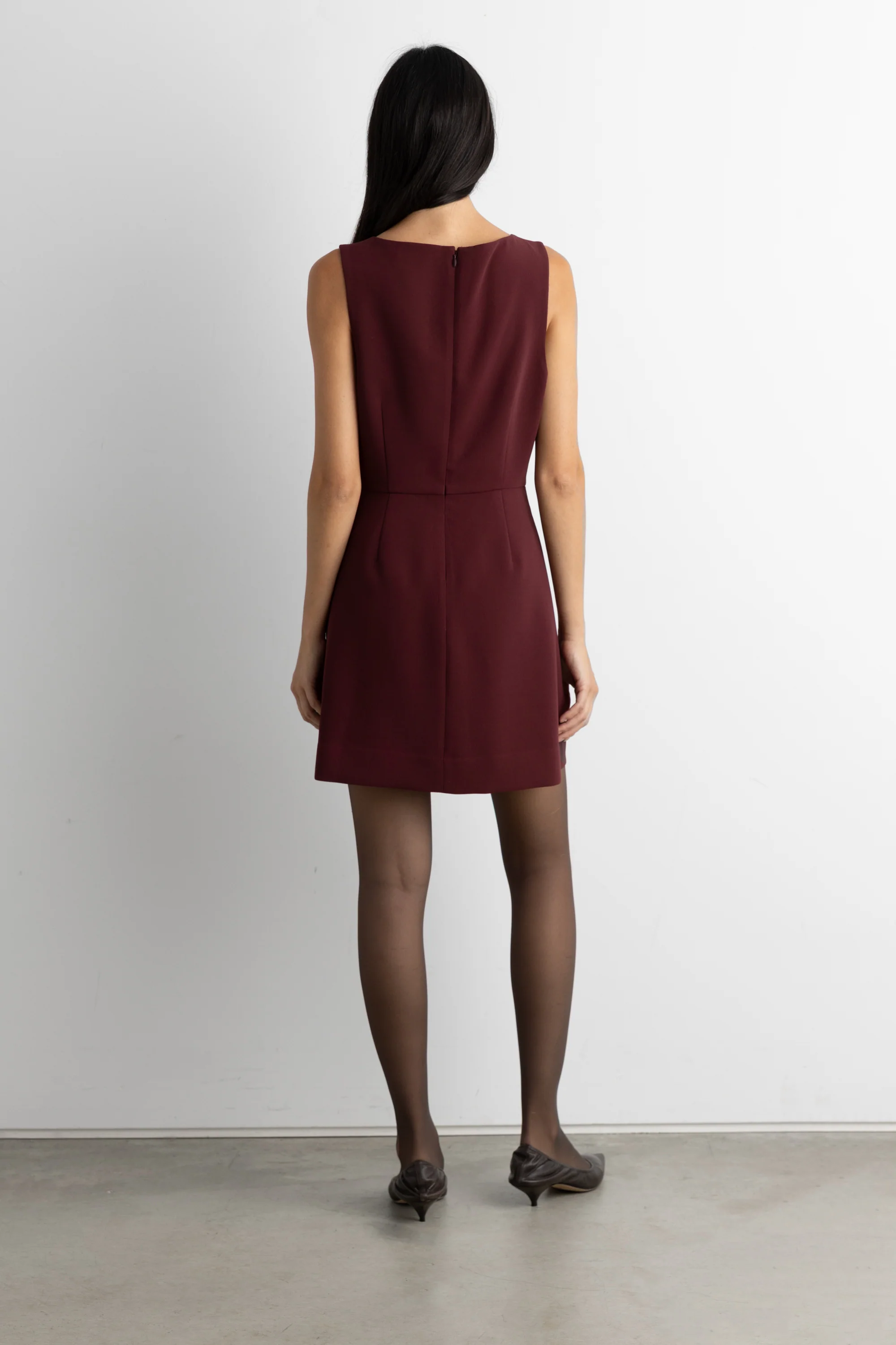 SLEEVELESS A-LINE MINI DRESS - Image 4