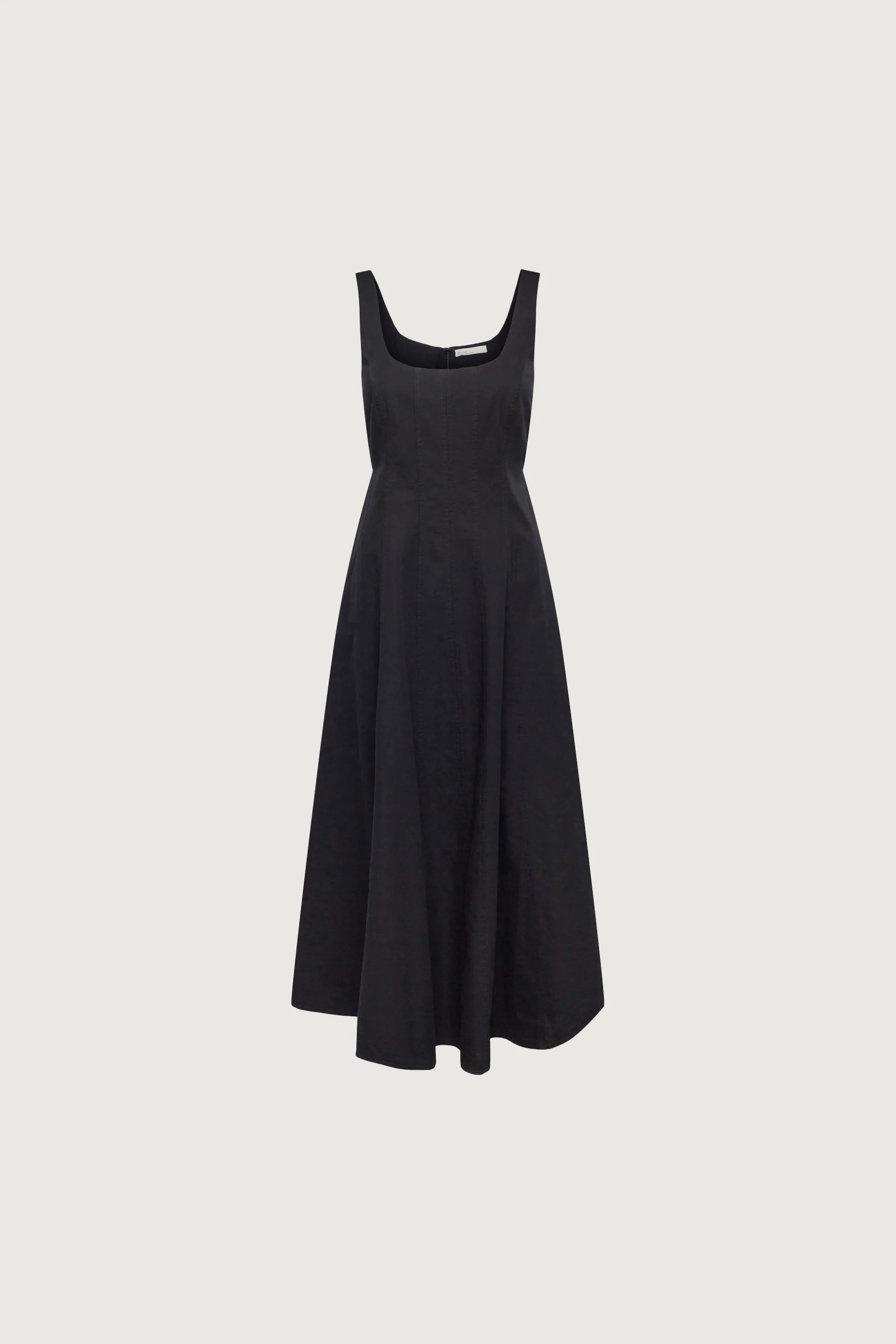 SQUARE NECK MAXI DRESS - Image 6