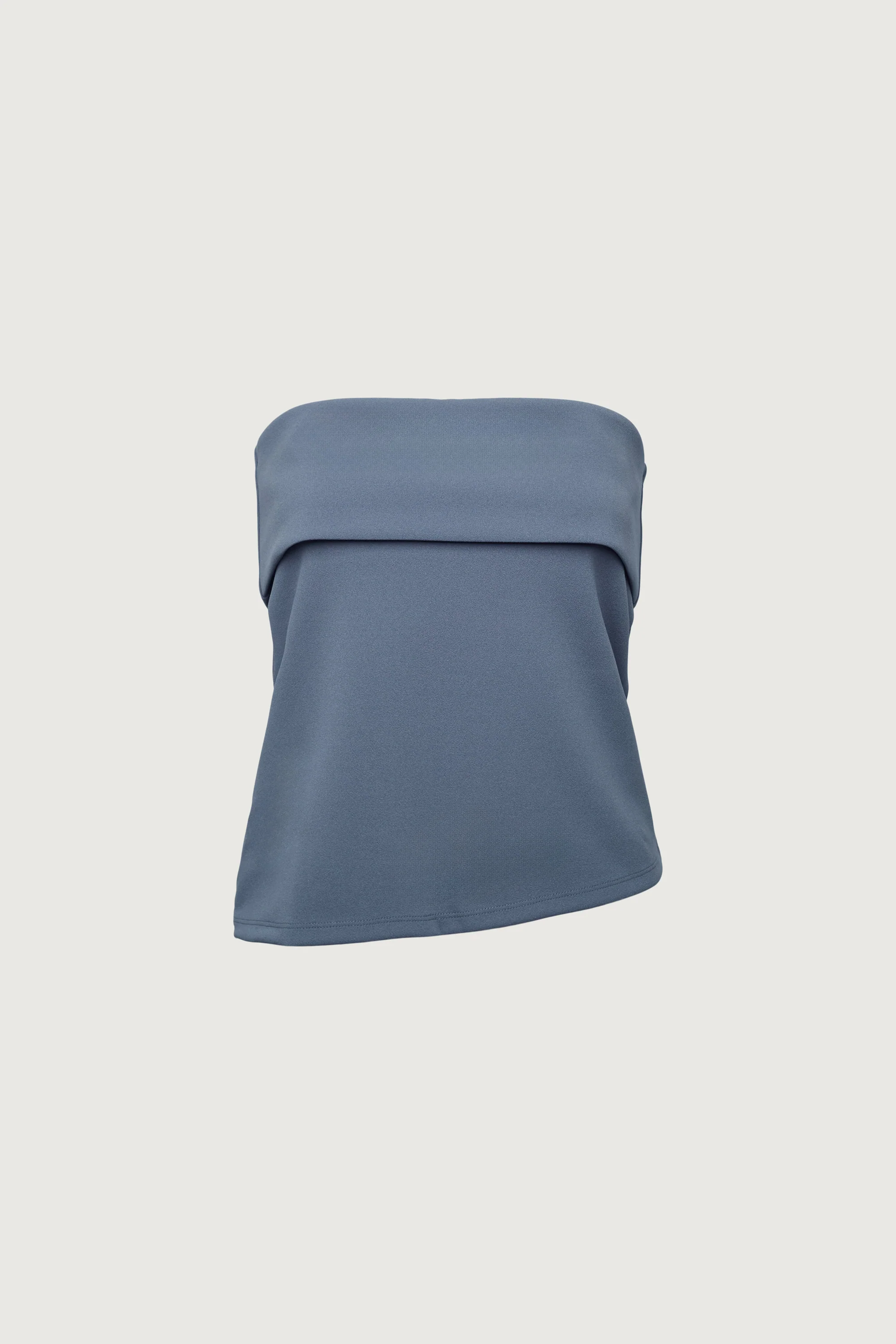 TUBE TOP WITH FOLD-OVER DETAIL - Image 3