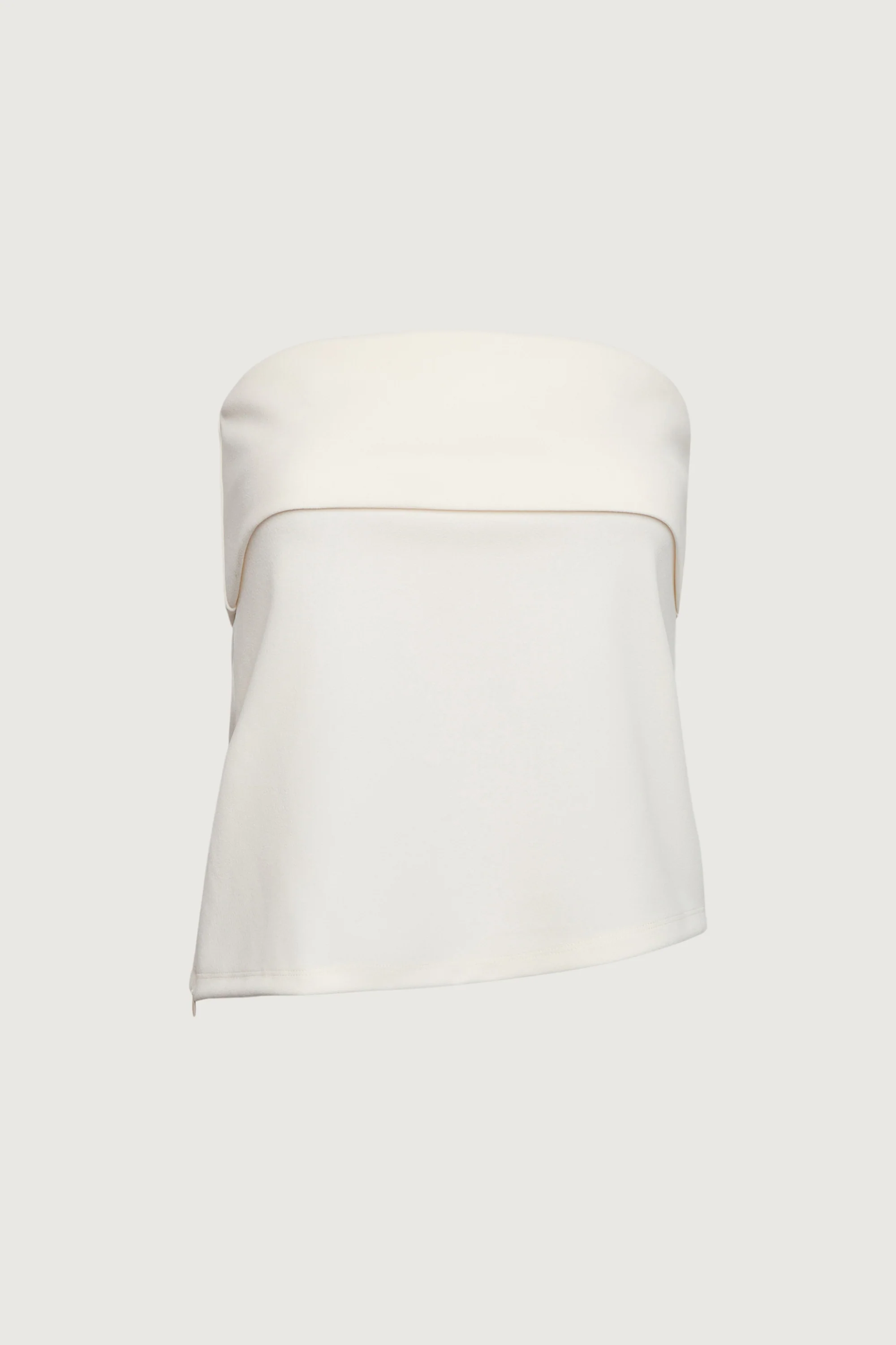 TUBE TOP WITH FOLD-OVER DETAIL - Image 7