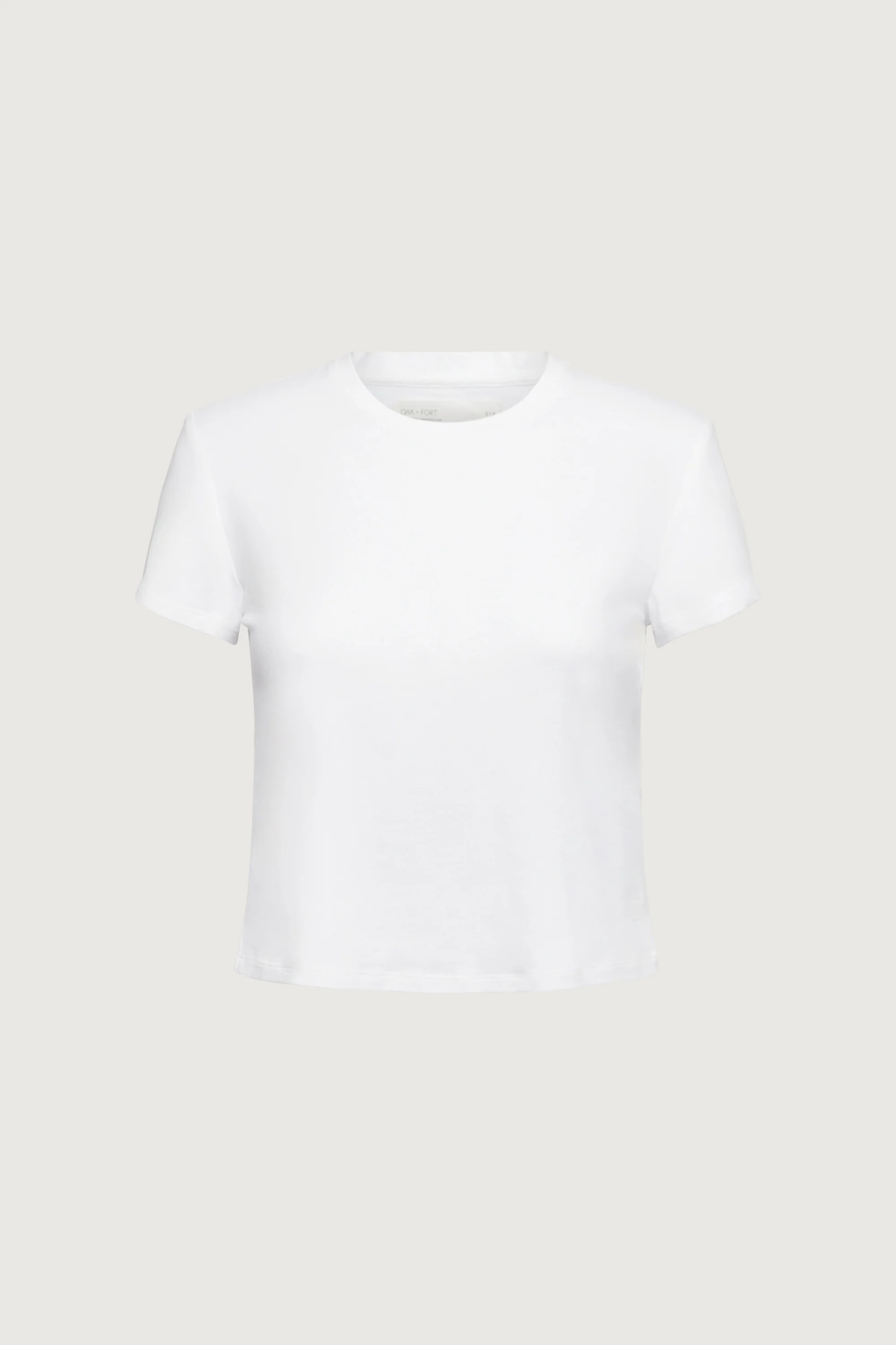 COTTON MODAL SLIM FIT CREWNECK T-SHIRT - Image 9
