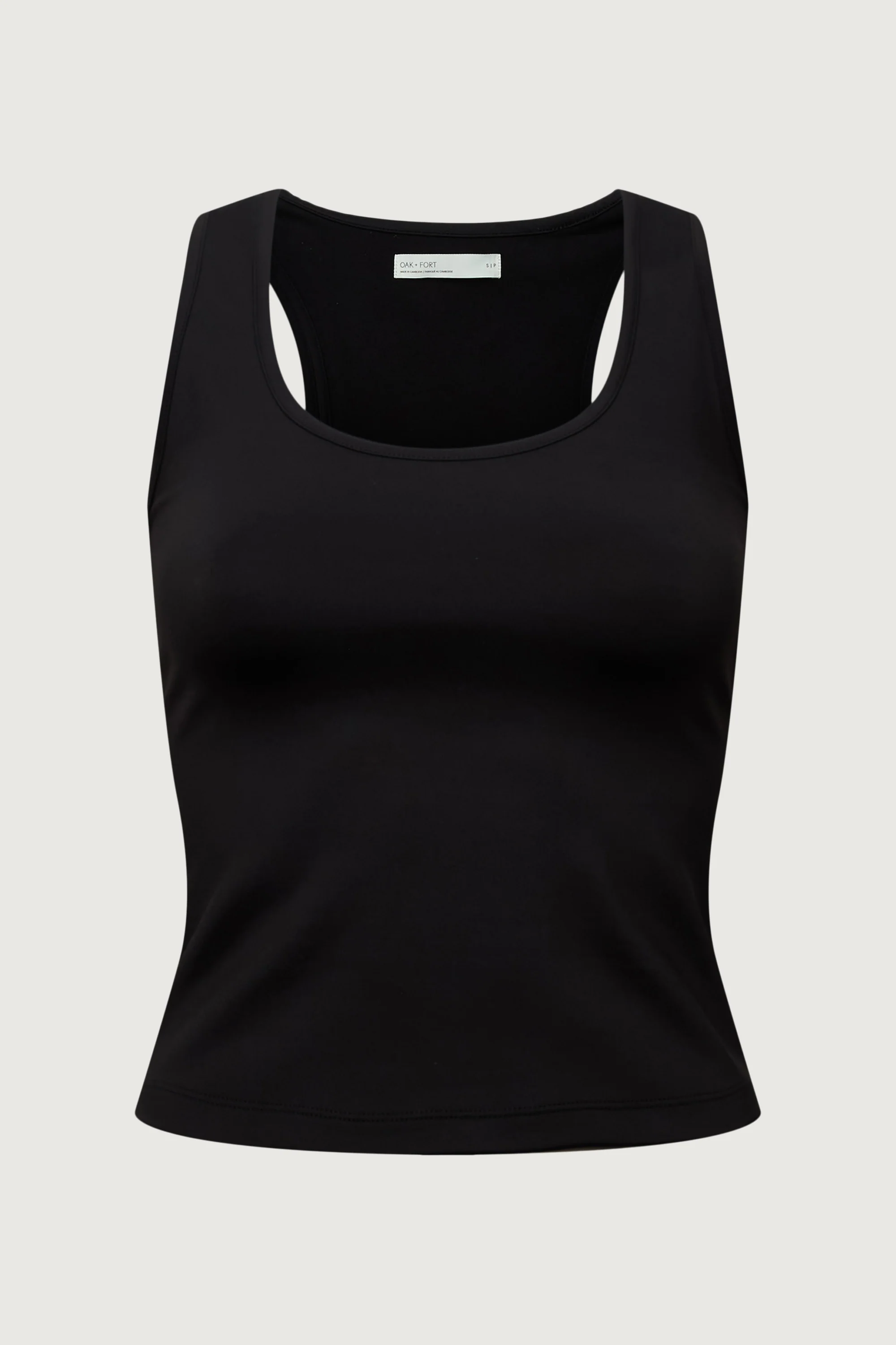 SLIM FIT SCOOP NECK TANK TOP - Image 5